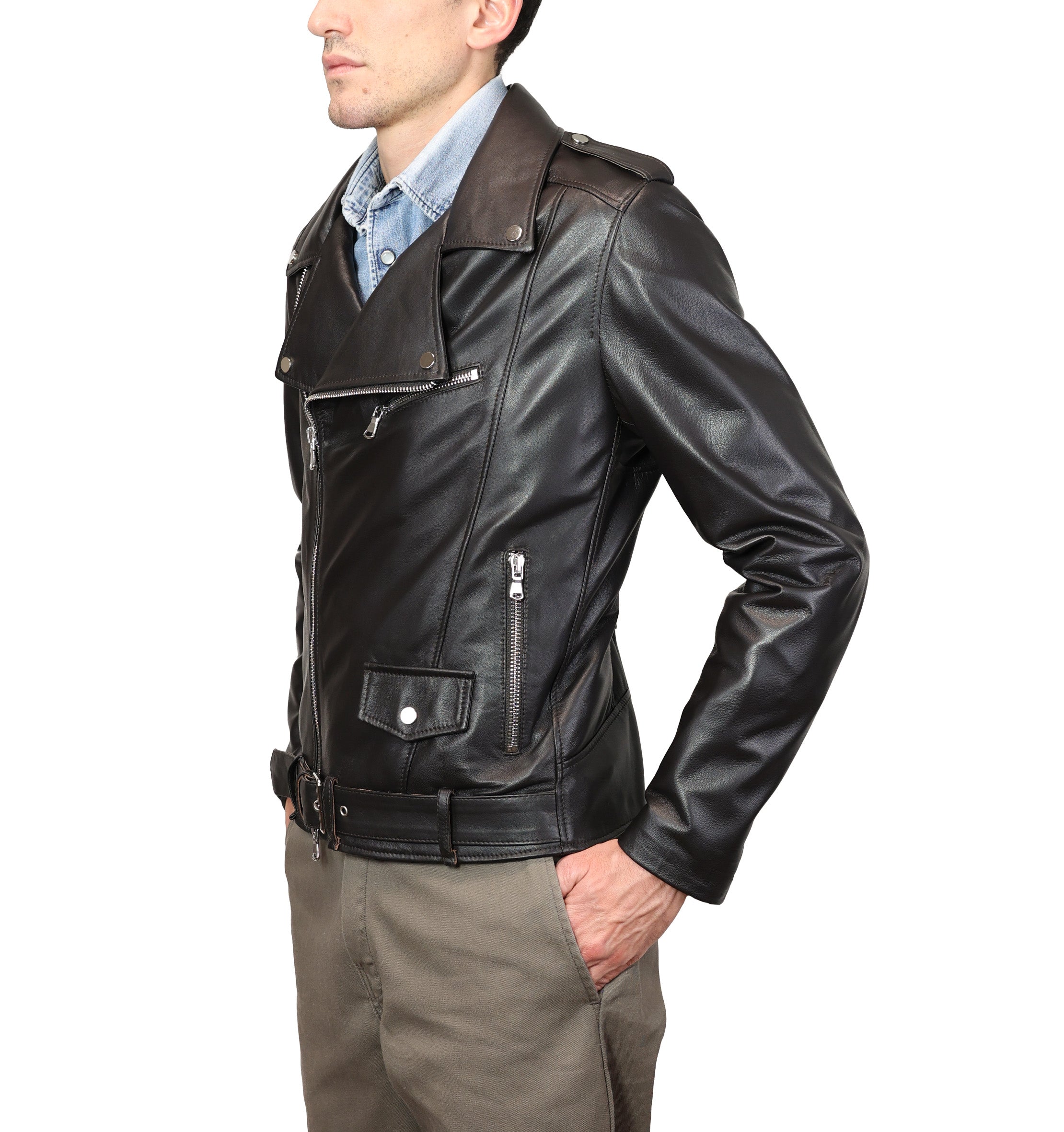 Leather jacket 601NANE