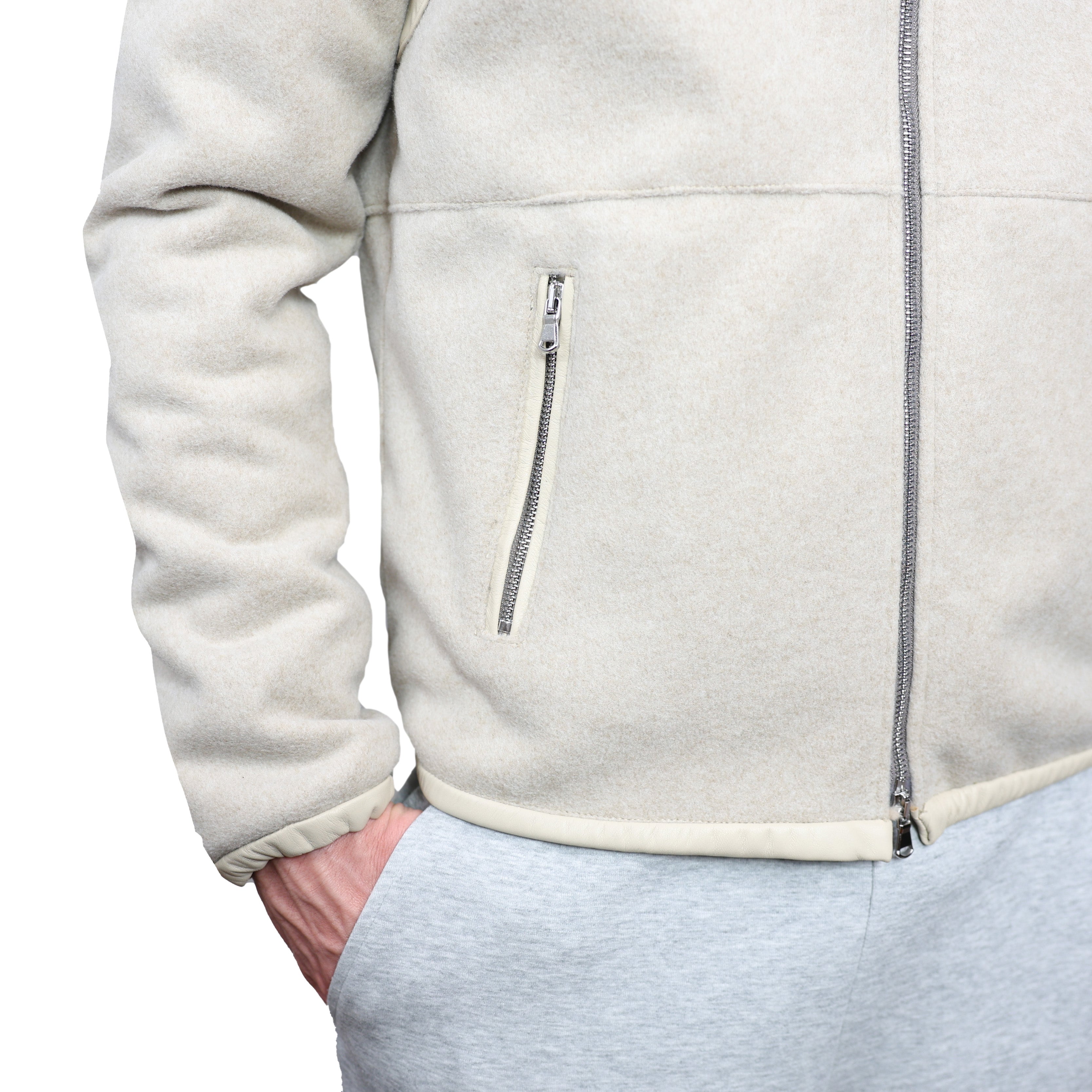 Veste bomber en cuir 94TEXLI