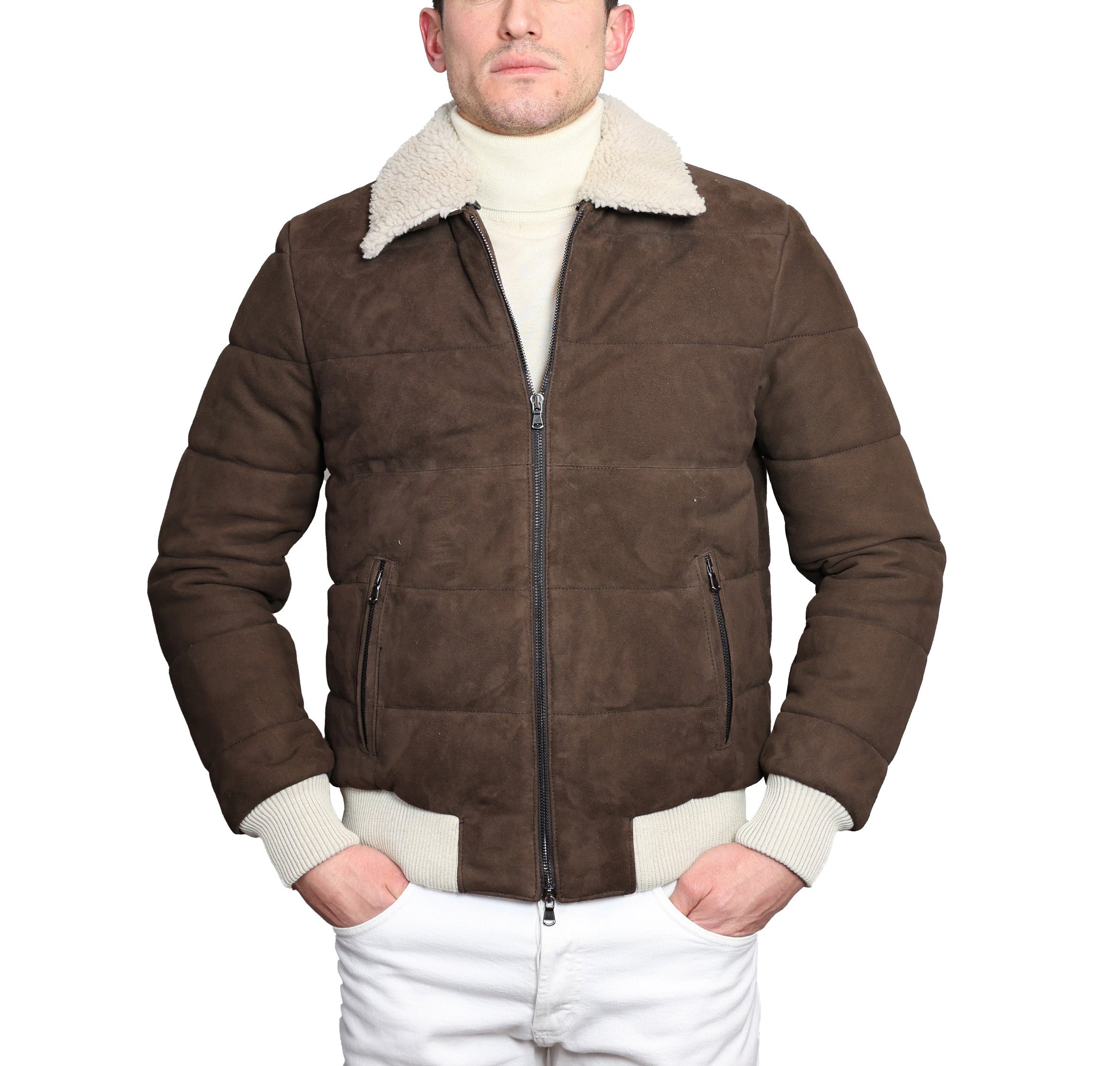 Piumino in pelle 89LSSMO