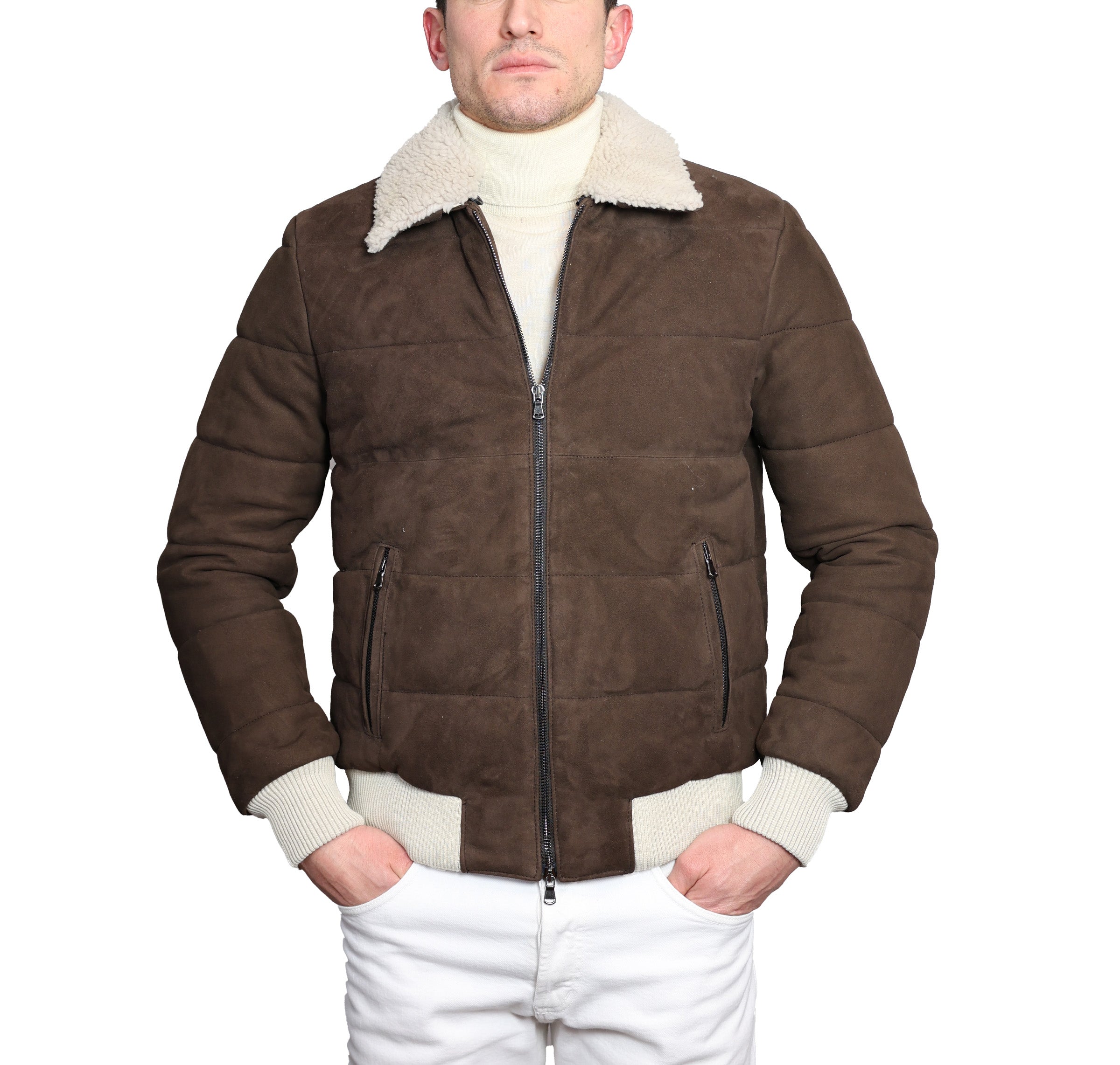 Piumino in pelle 89LSSMO