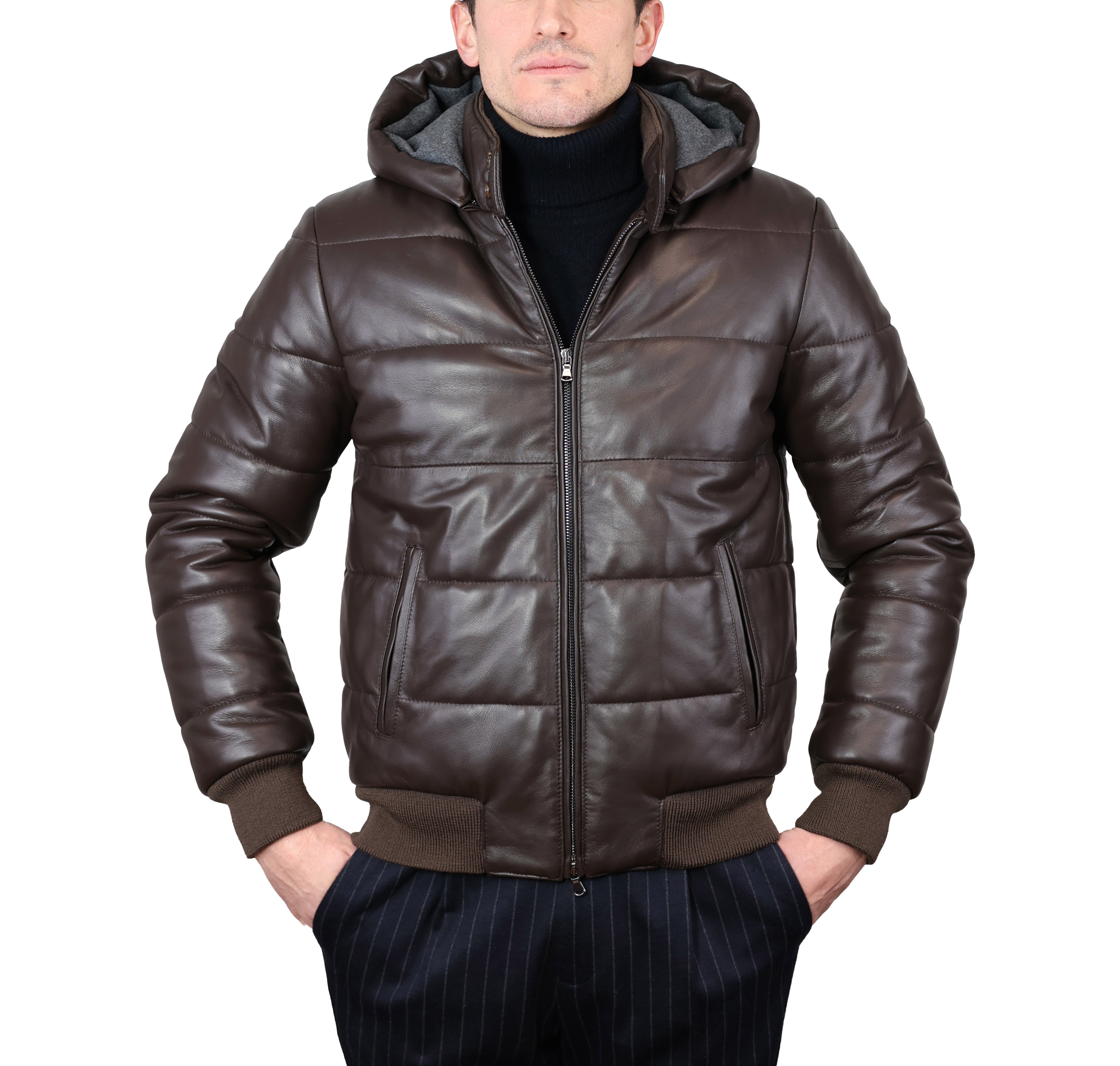 Chaqueta de cuero 98BLNBL