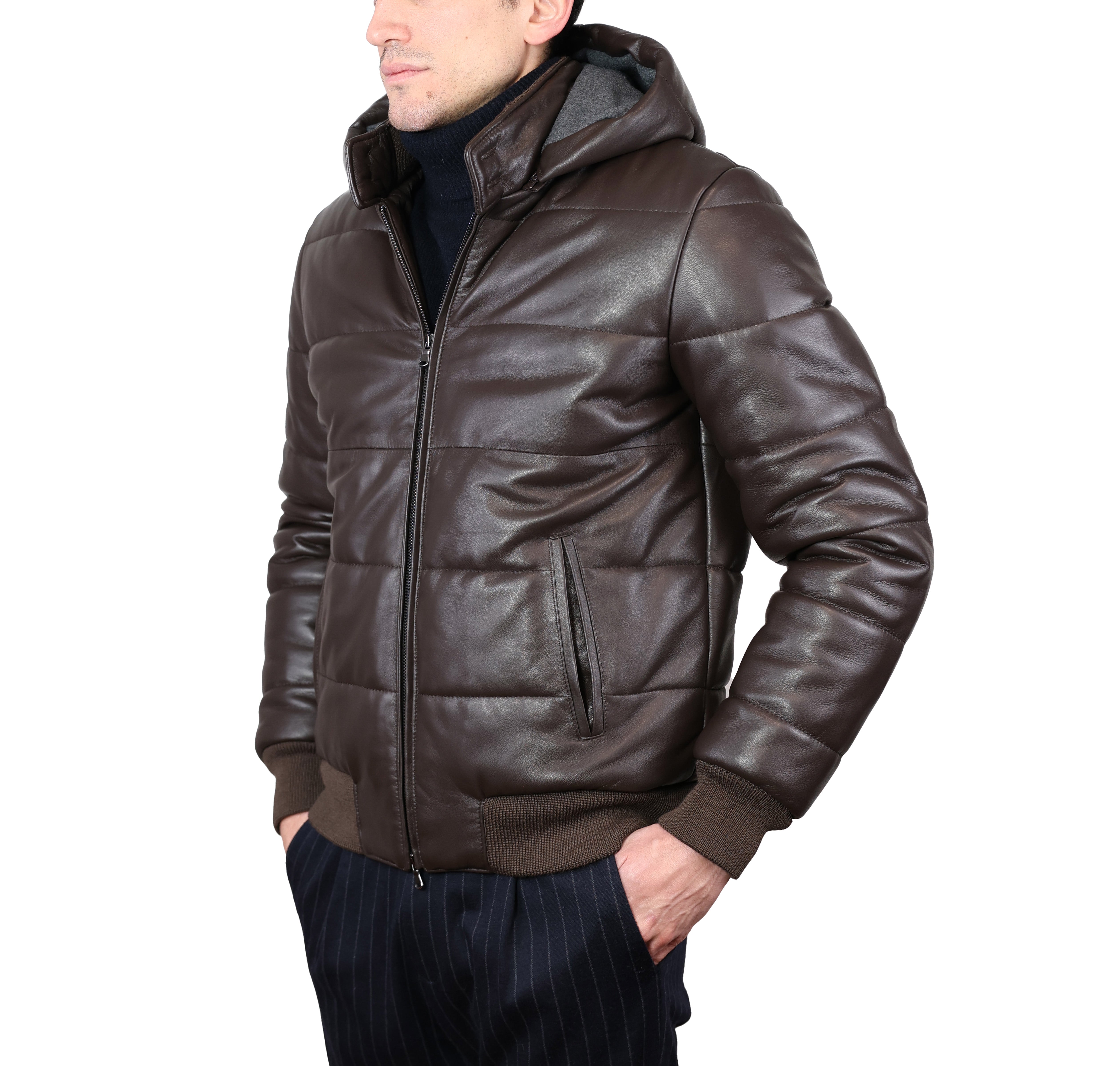 Chaqueta de cuero 98BLNBL