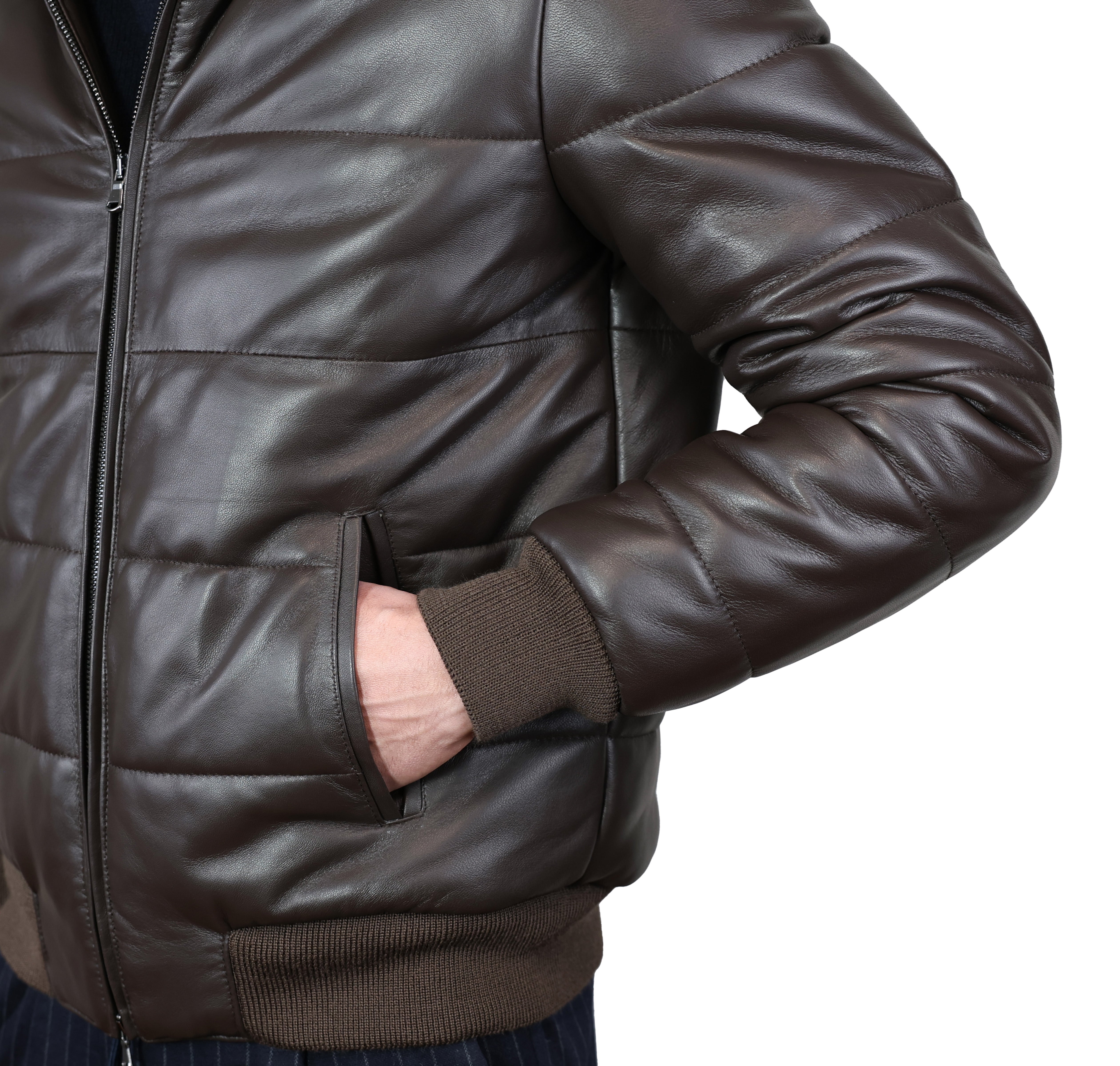 Chaqueta de cuero 98BLNBL