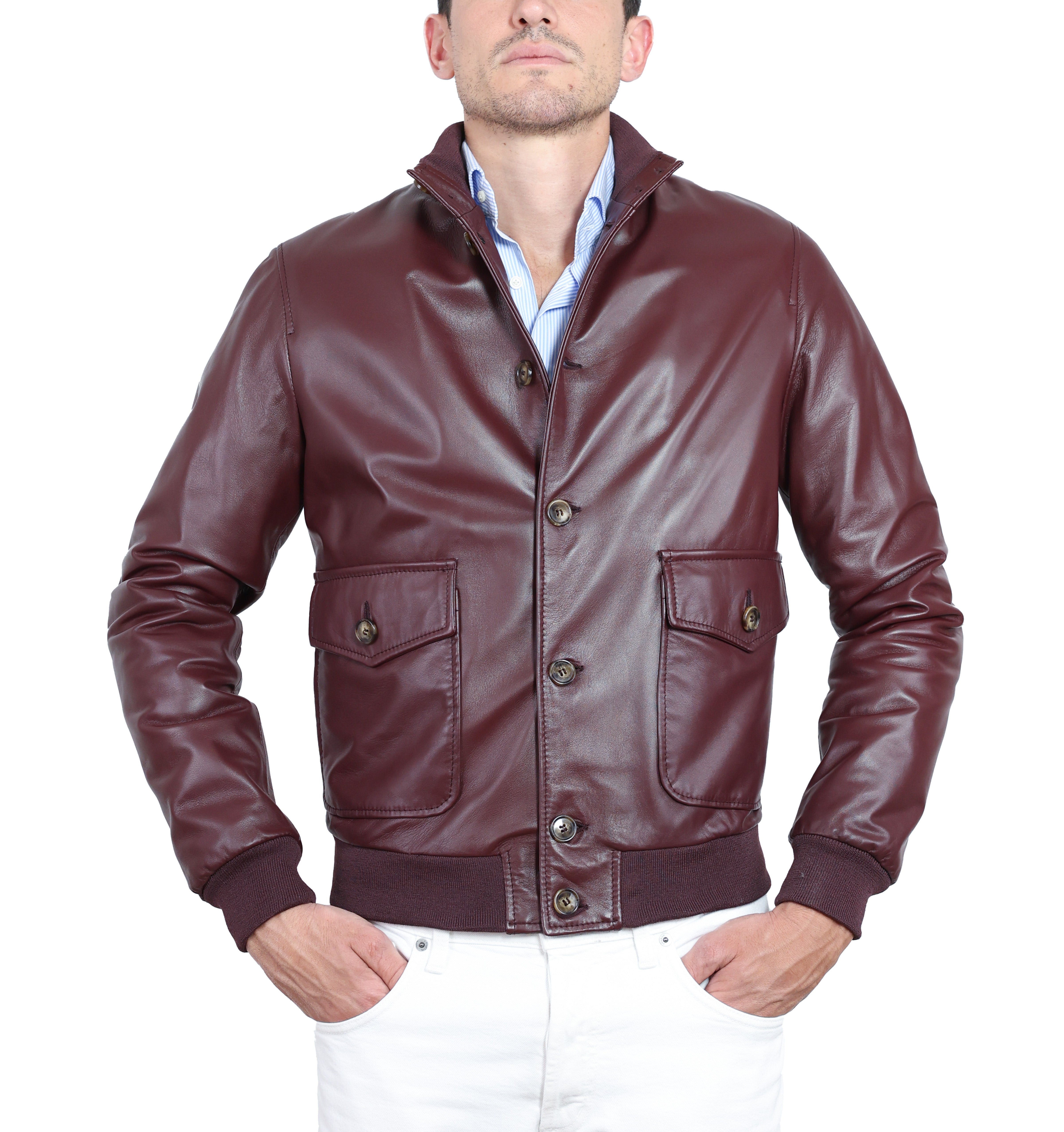 Giacca in pelle 98LTABX