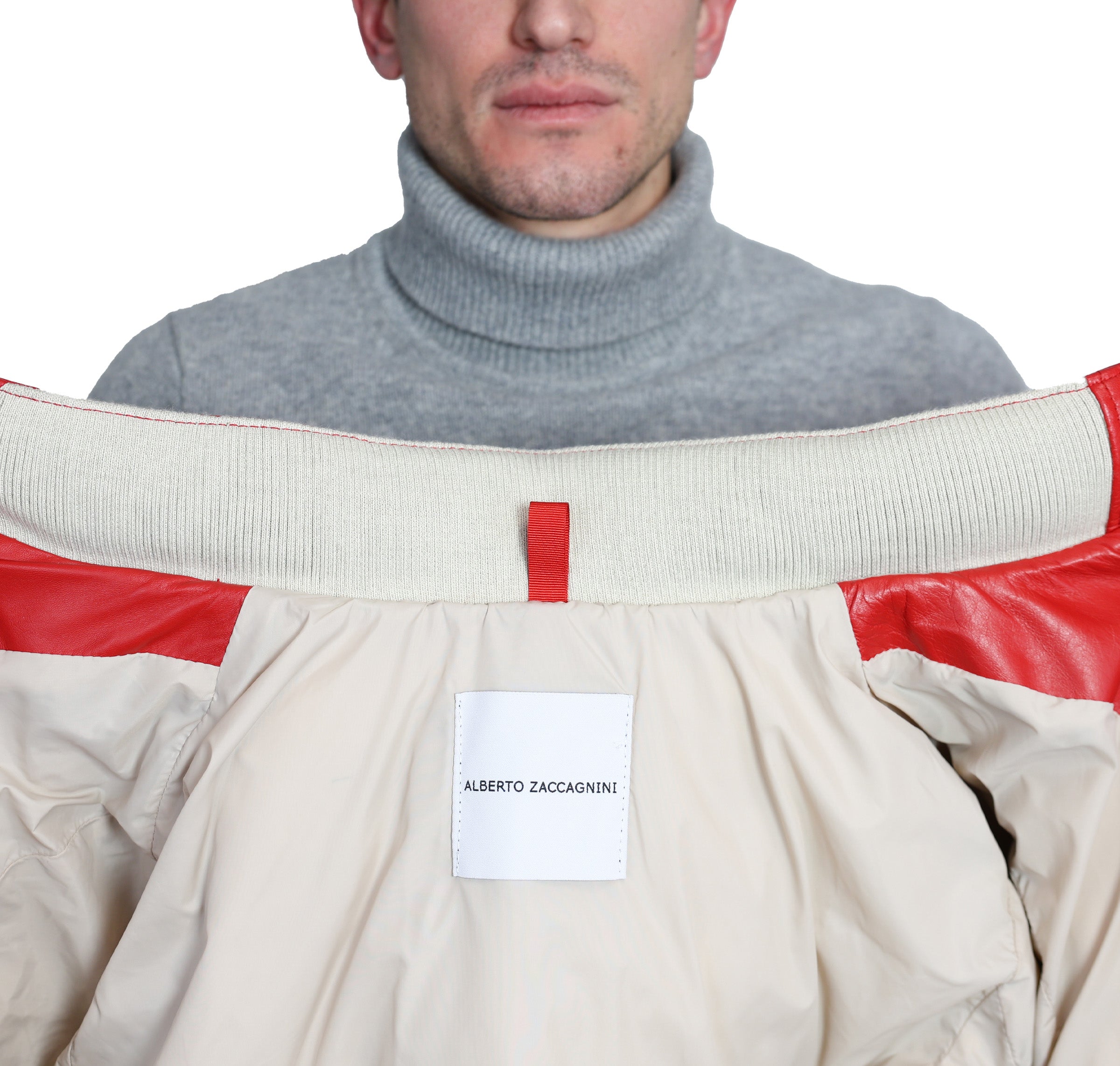 Piumino in pelle 89MLCAR