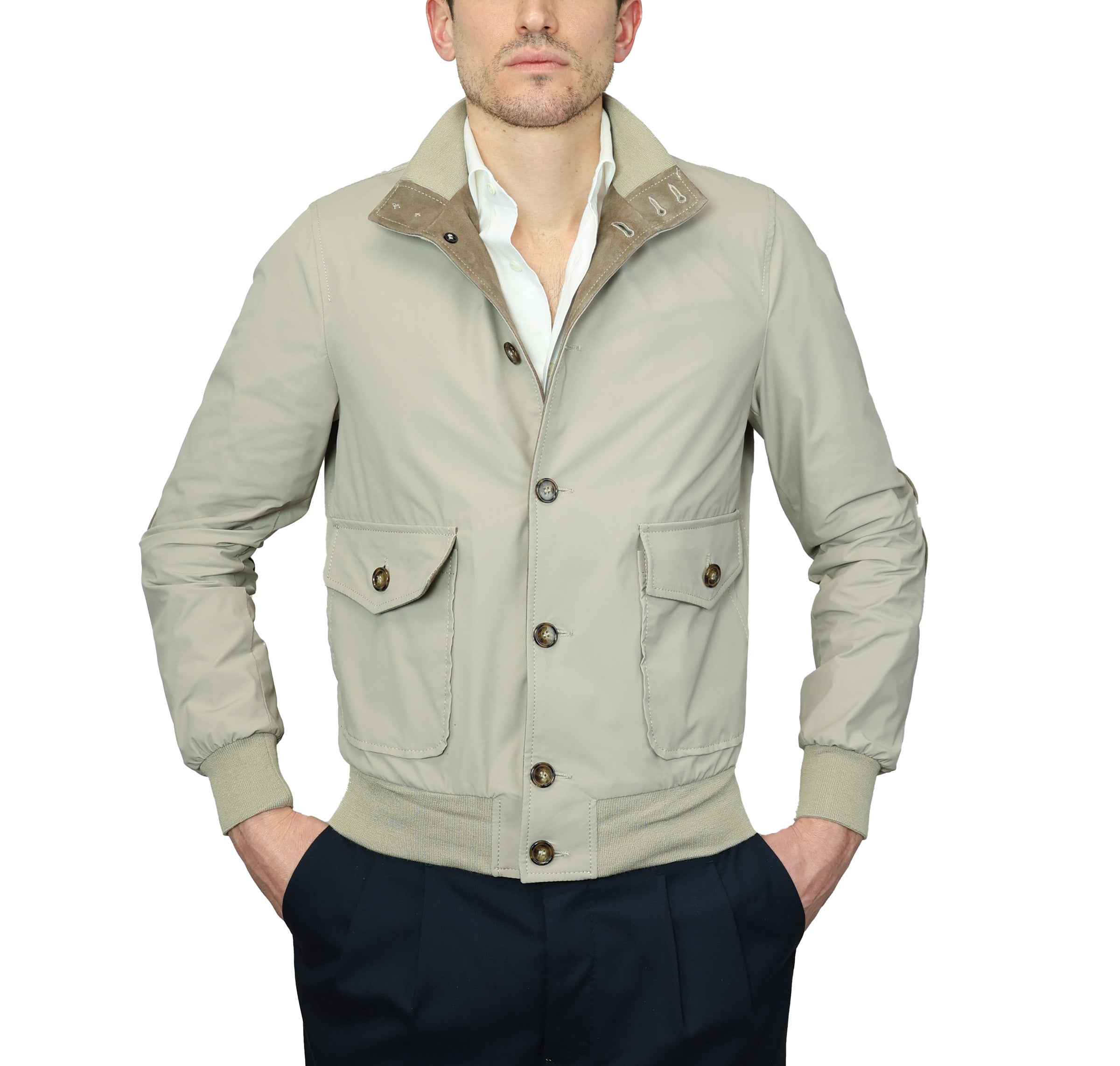 98PSUBL chaqueta de cuero