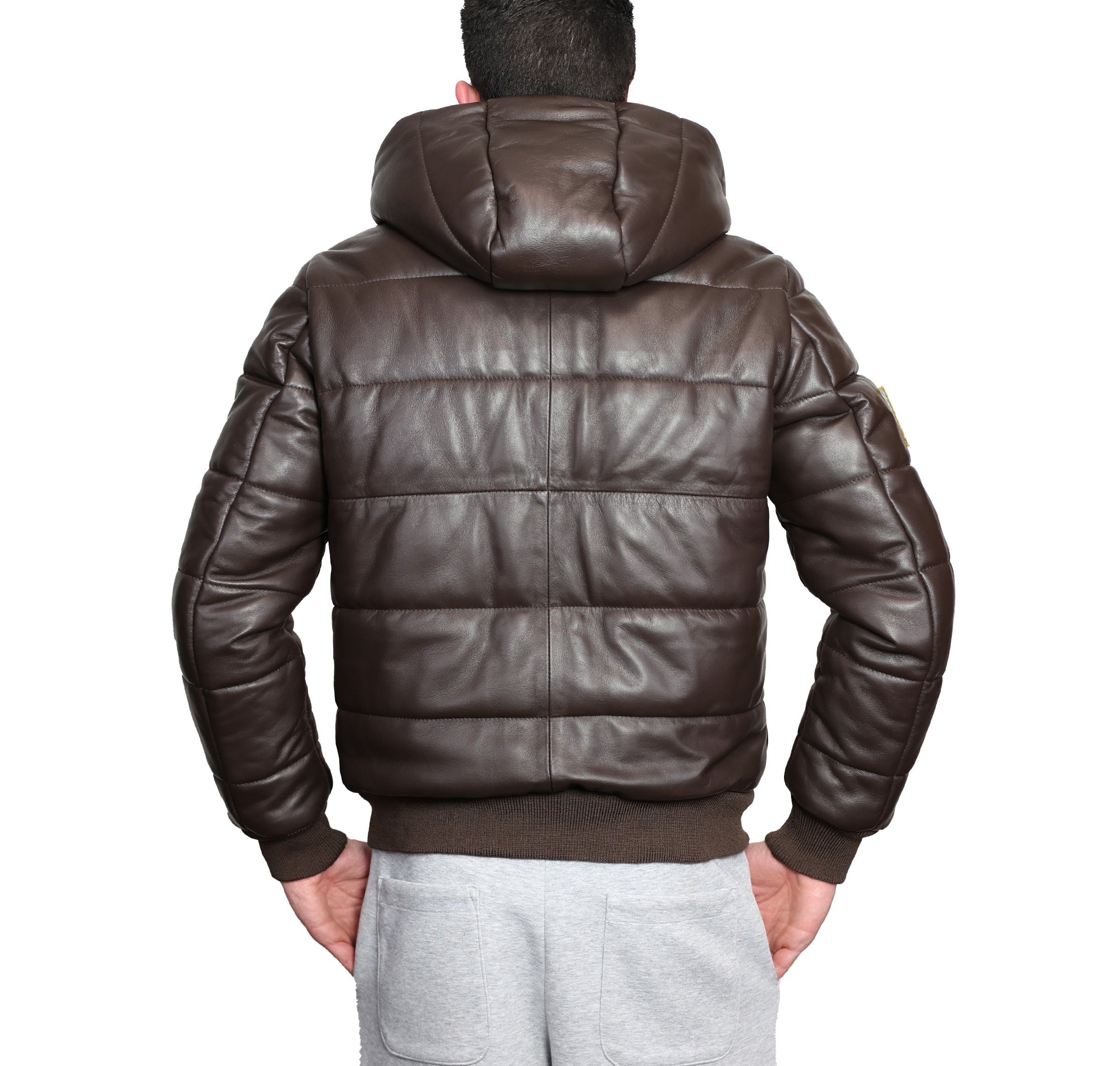 Piumino in pelle 89MLCAB