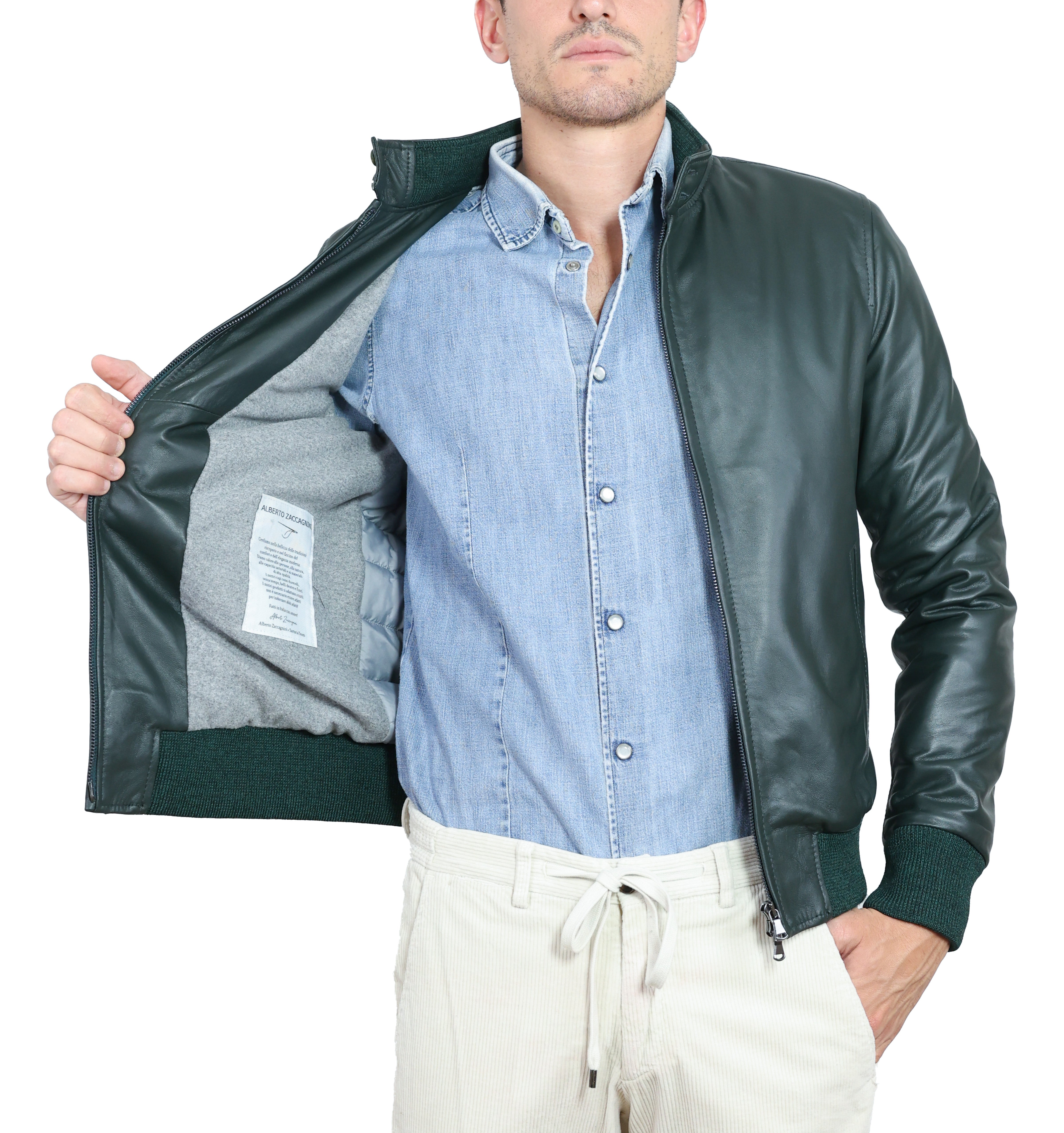 Giacca in pelle 89LNAVP