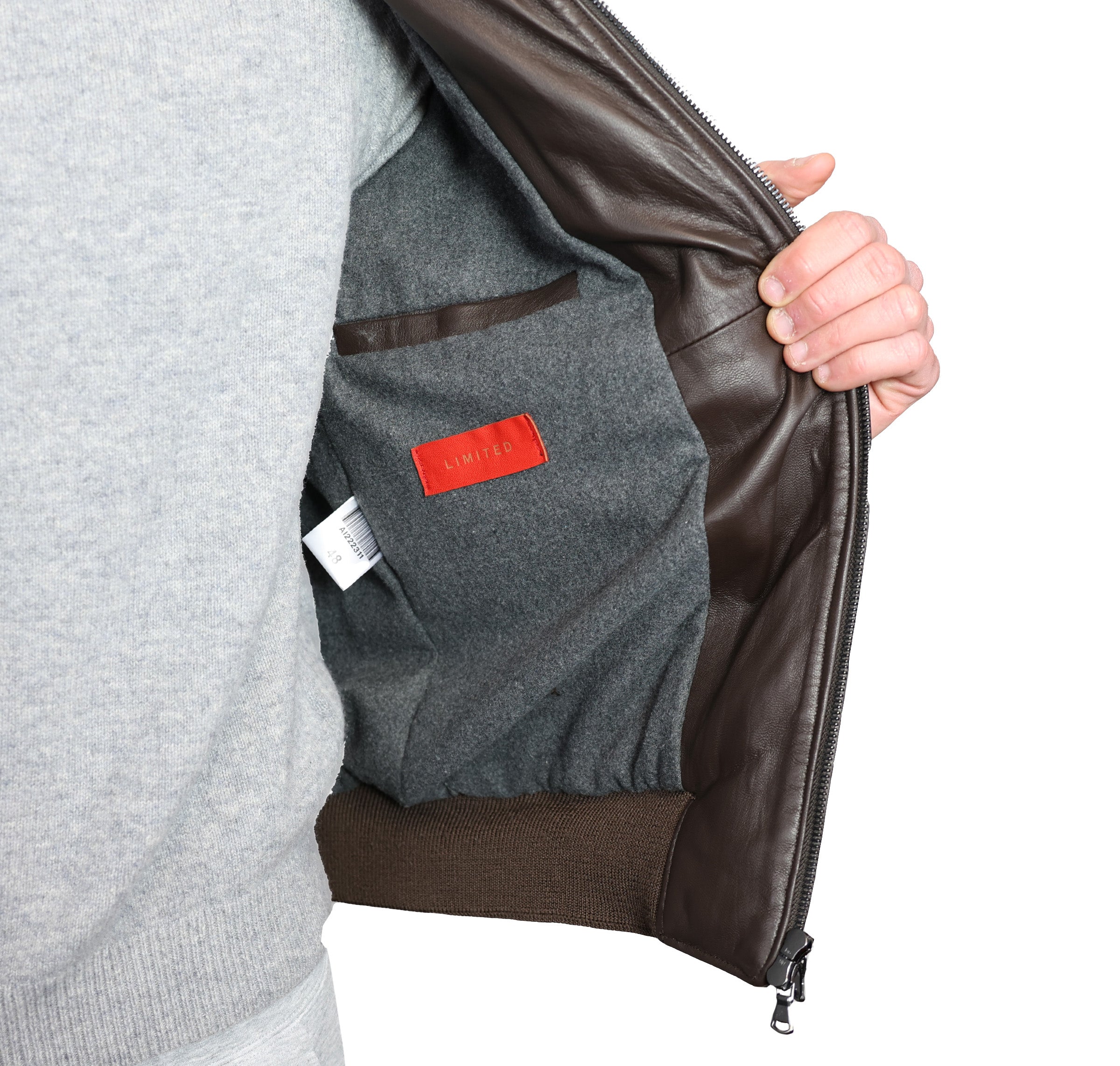 Piumino in pelle 89MLCAB