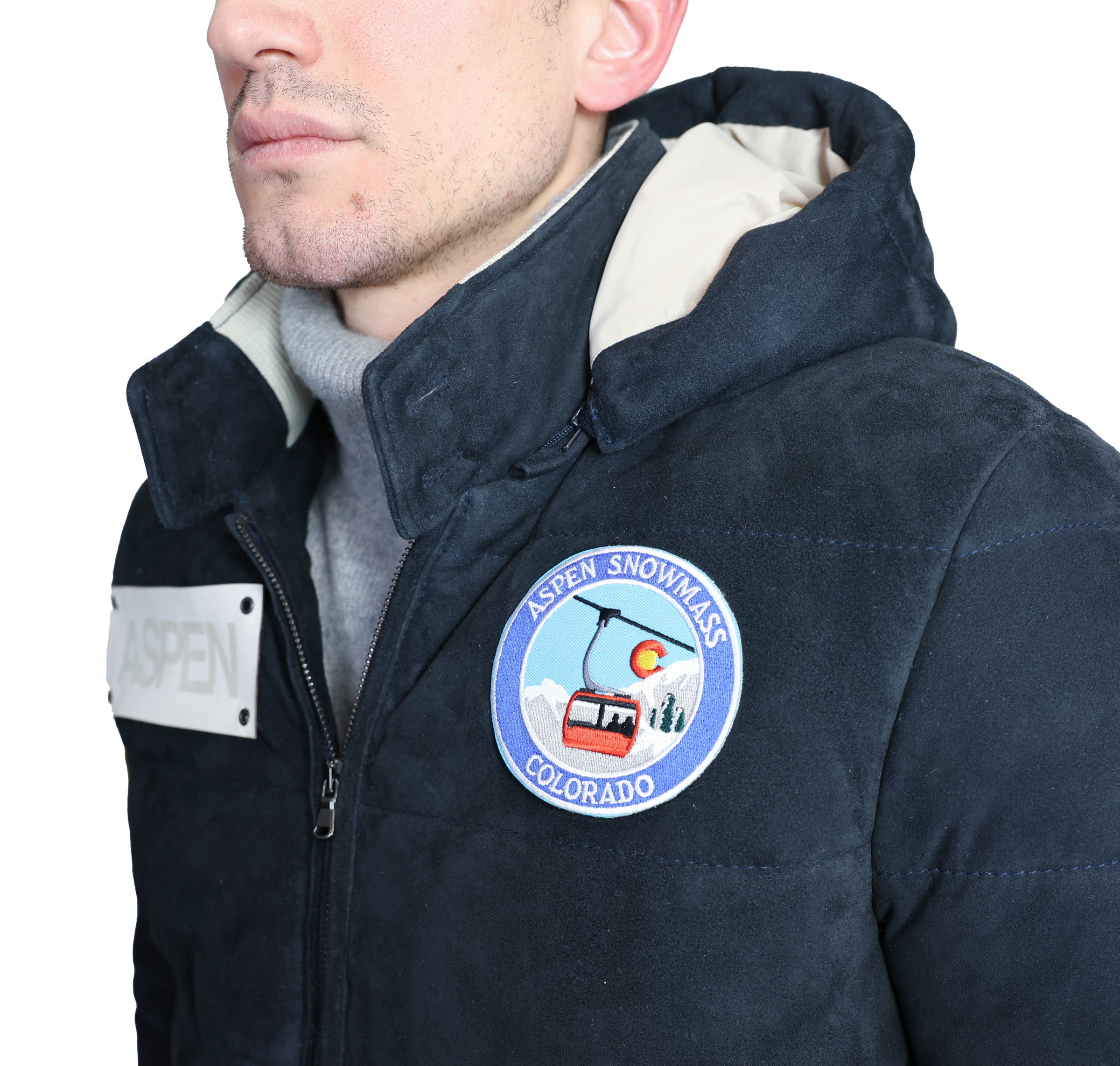 Piumino in pelle 89MLCSB