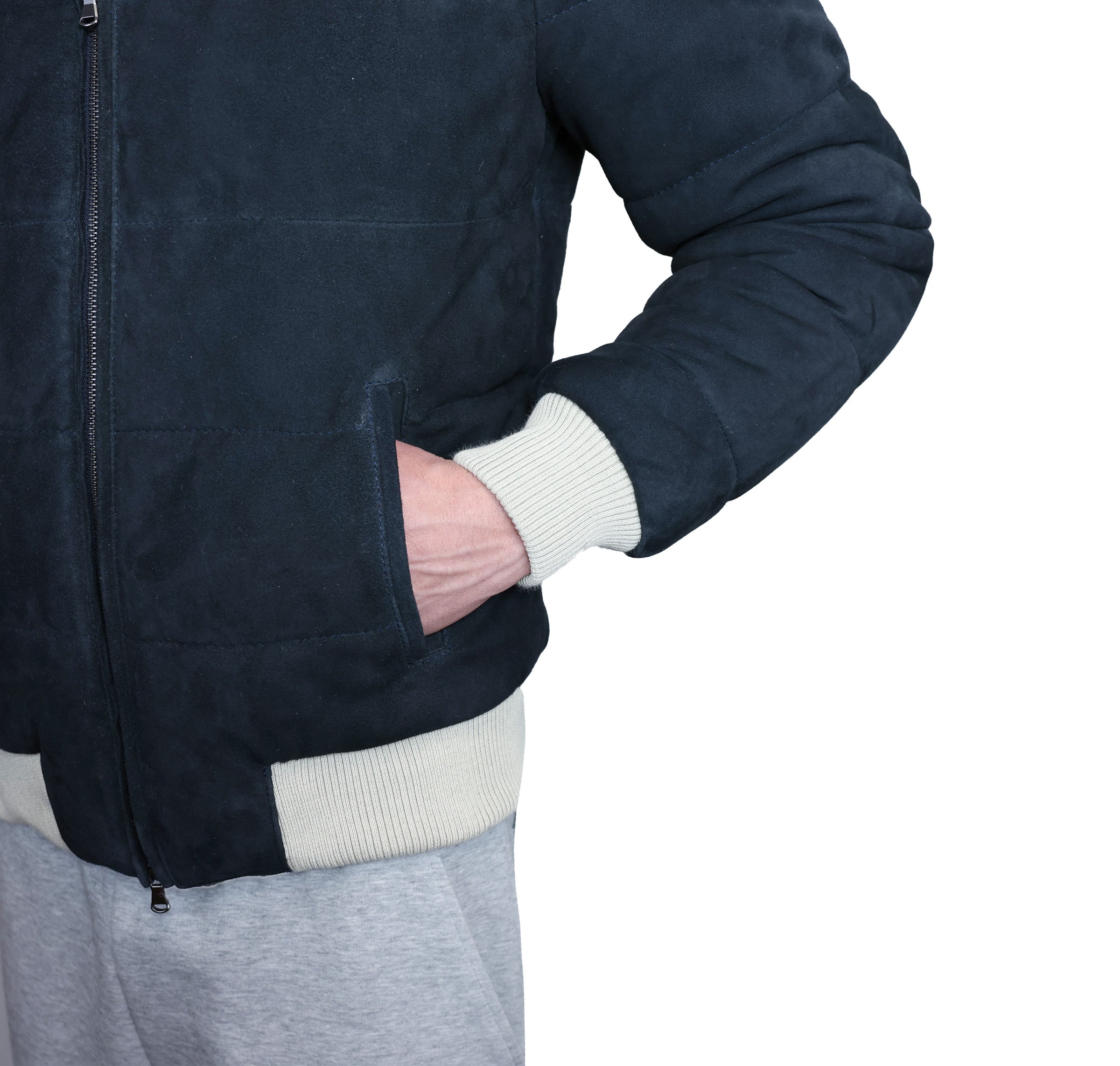 Piumino in pelle 89MLCSB