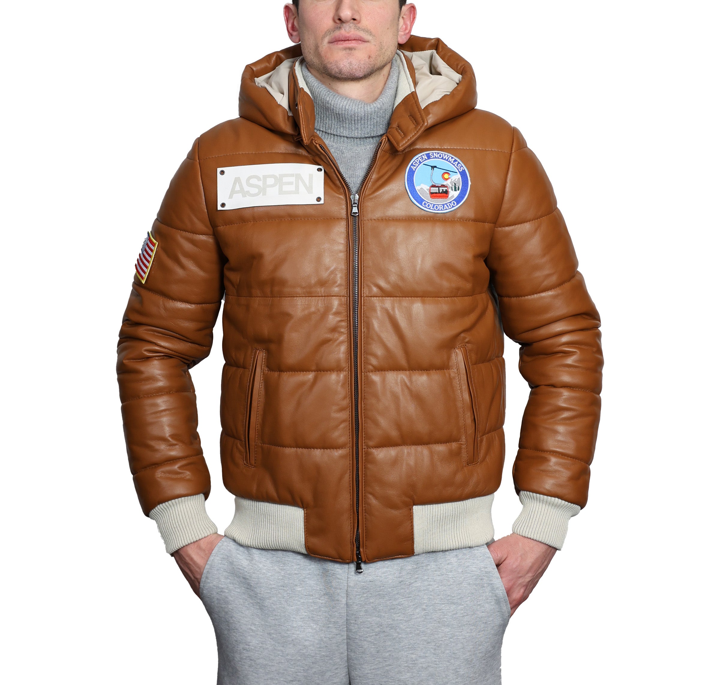 Piumino in pelle 89MLCAC