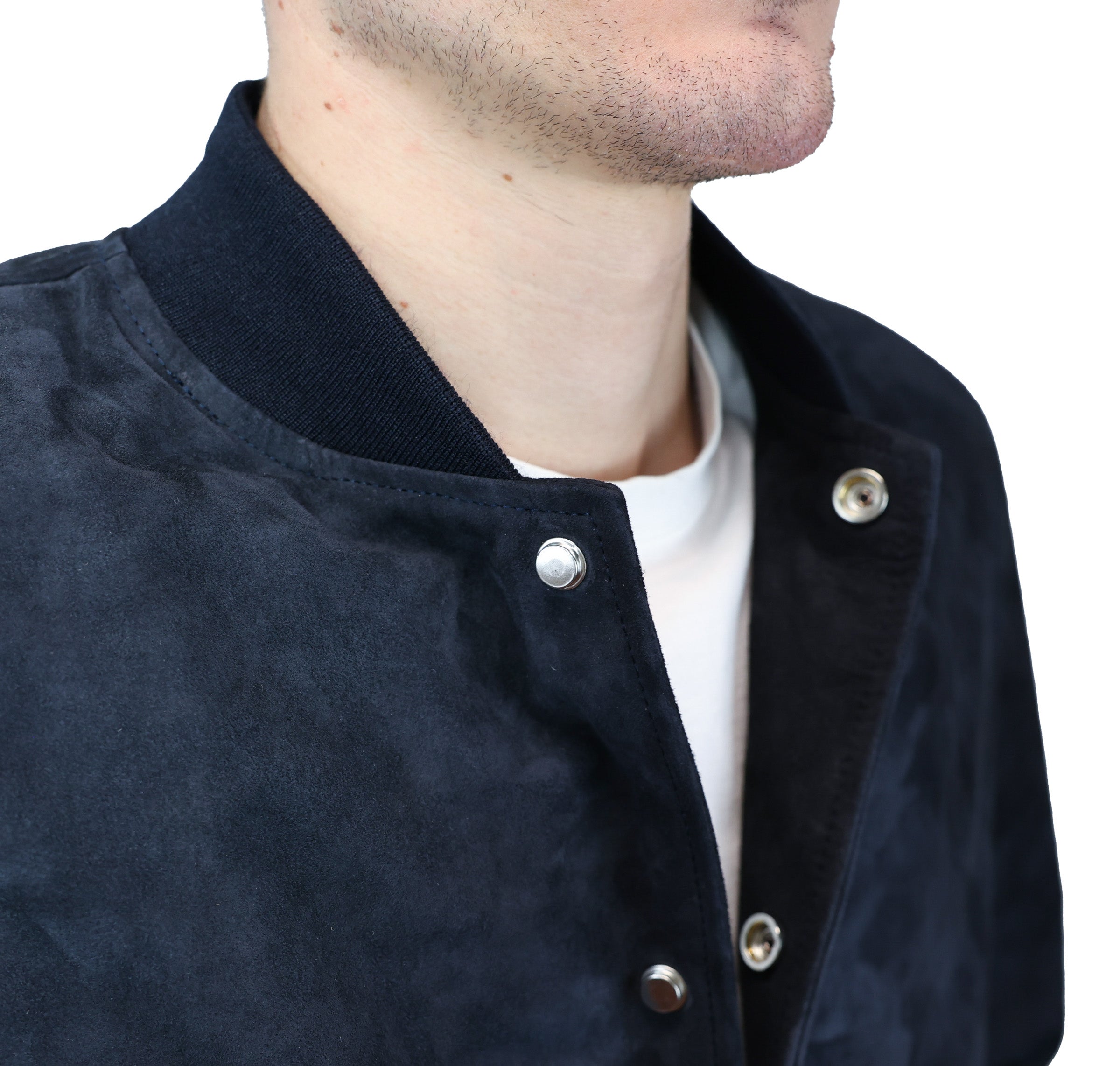 89PNAMO chaqueta bomber de cuero