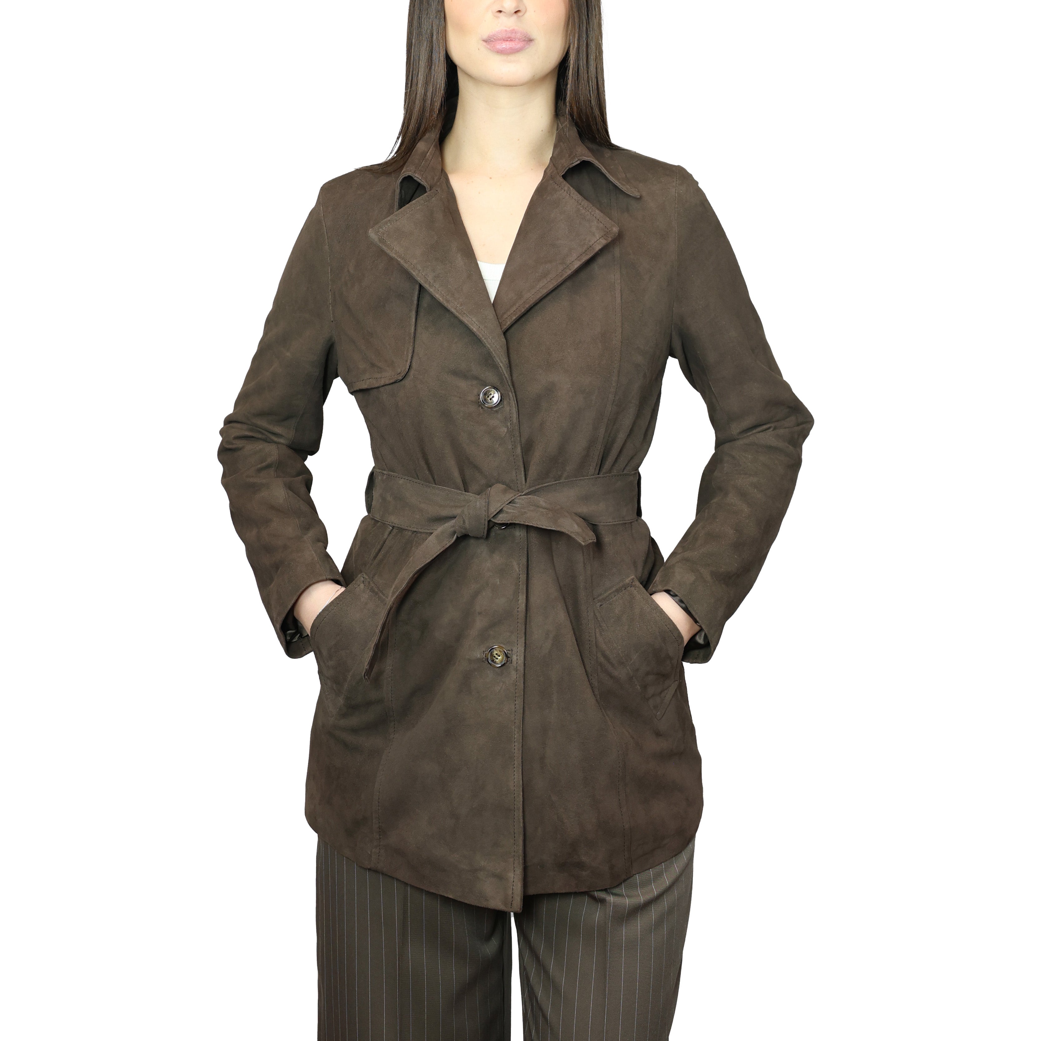 Trench in pelle TRHPSUB