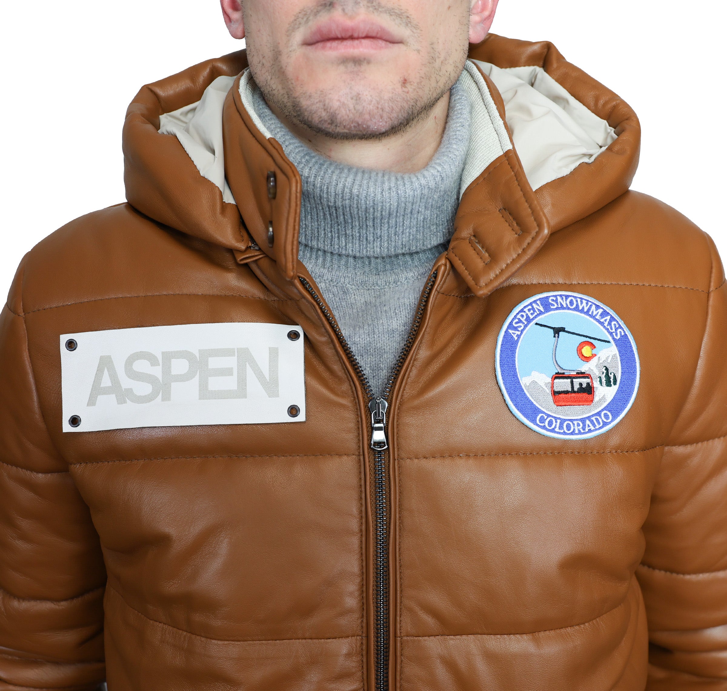 Piumino in pelle 89MLCAC