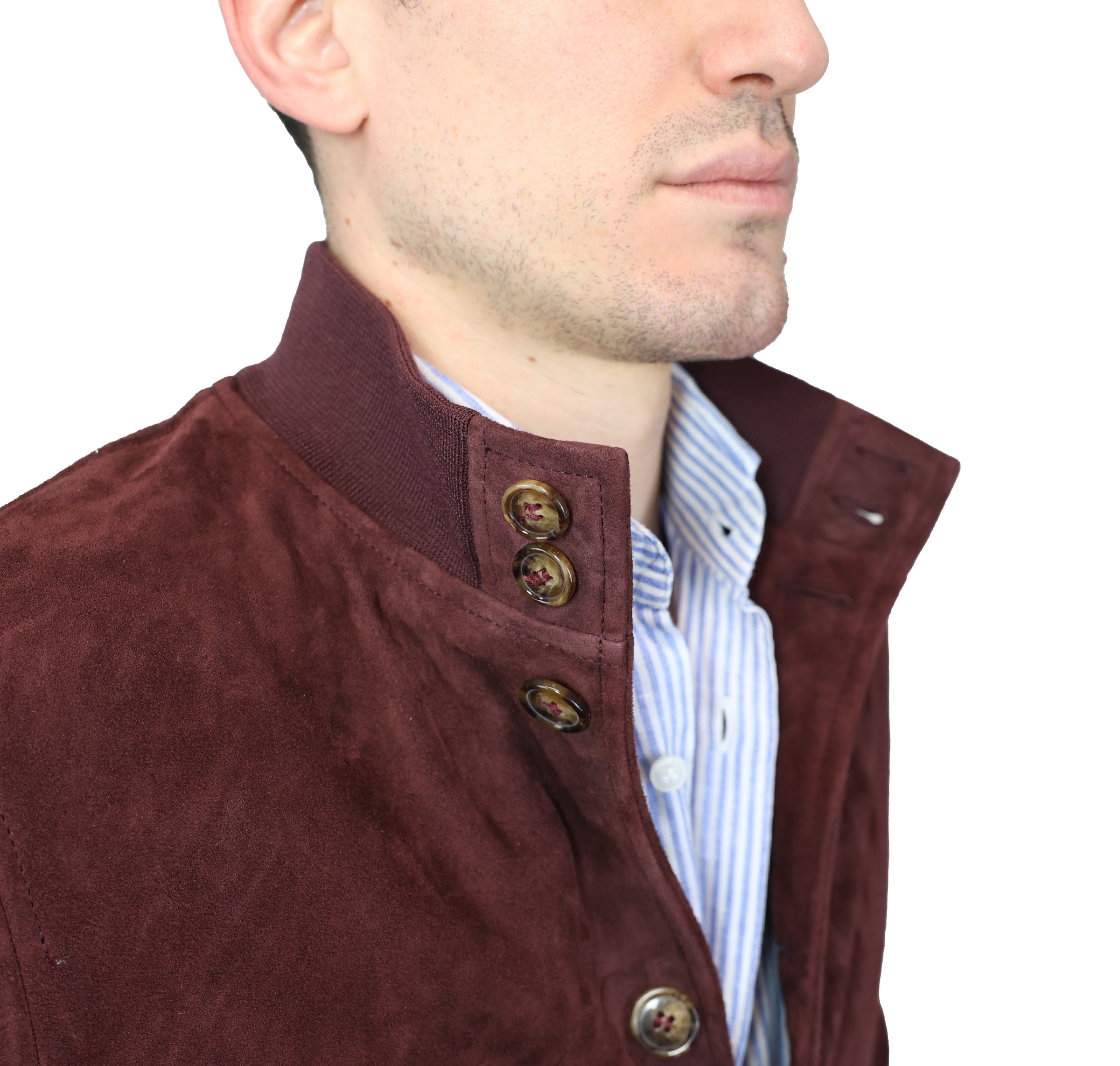 98PSUBX chaqueta bomber de cuero