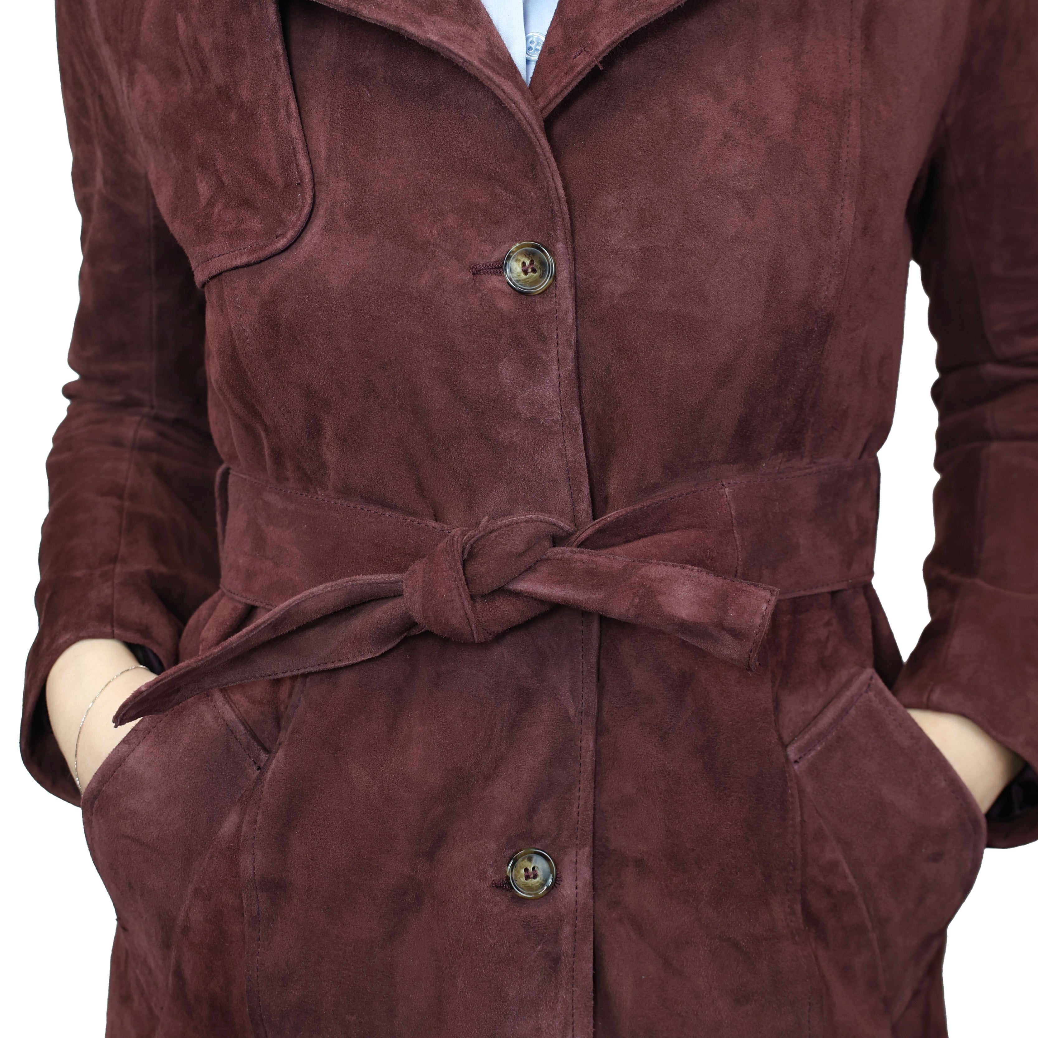 Trench in pelle TRHPSBX