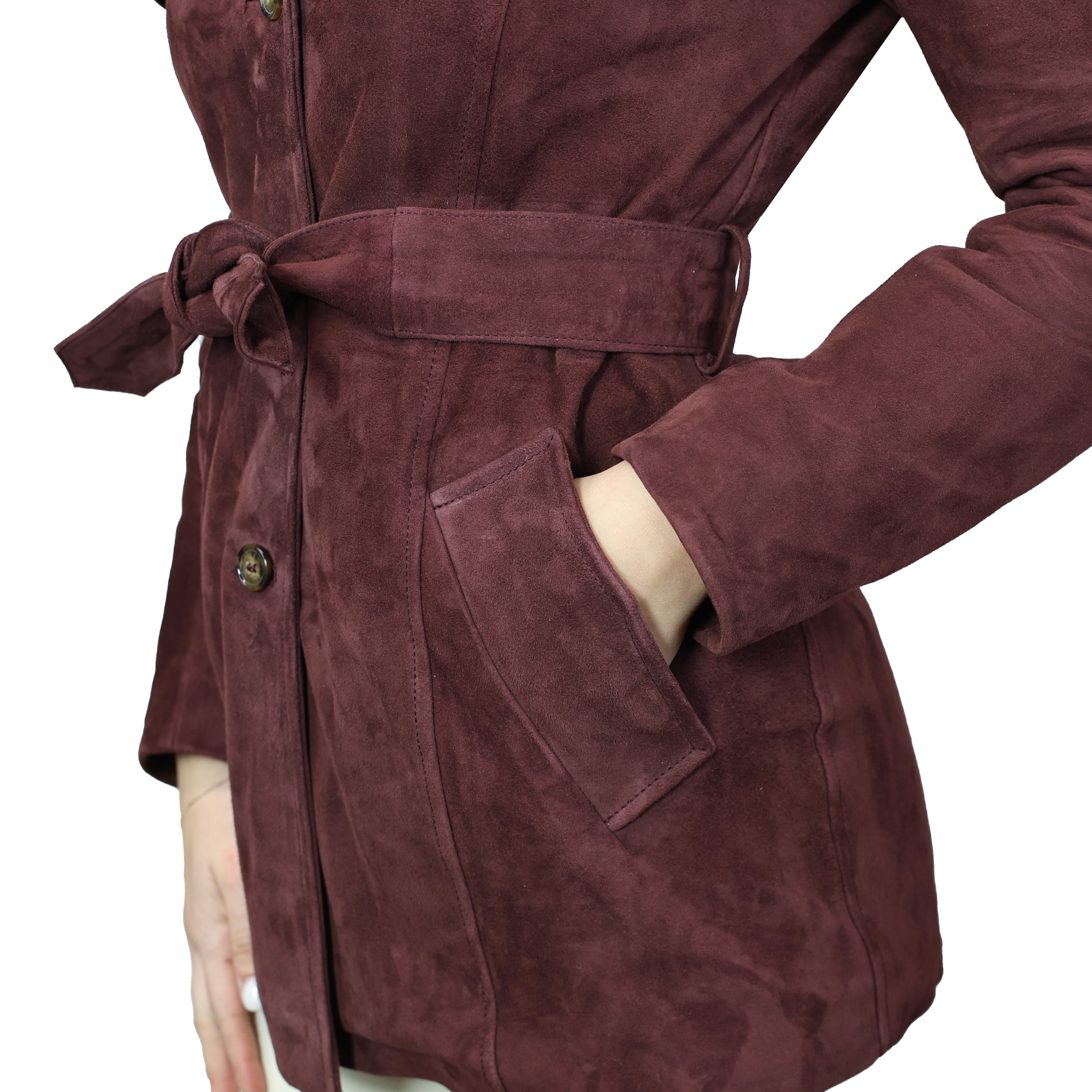Trench in pelle TRHPSBX