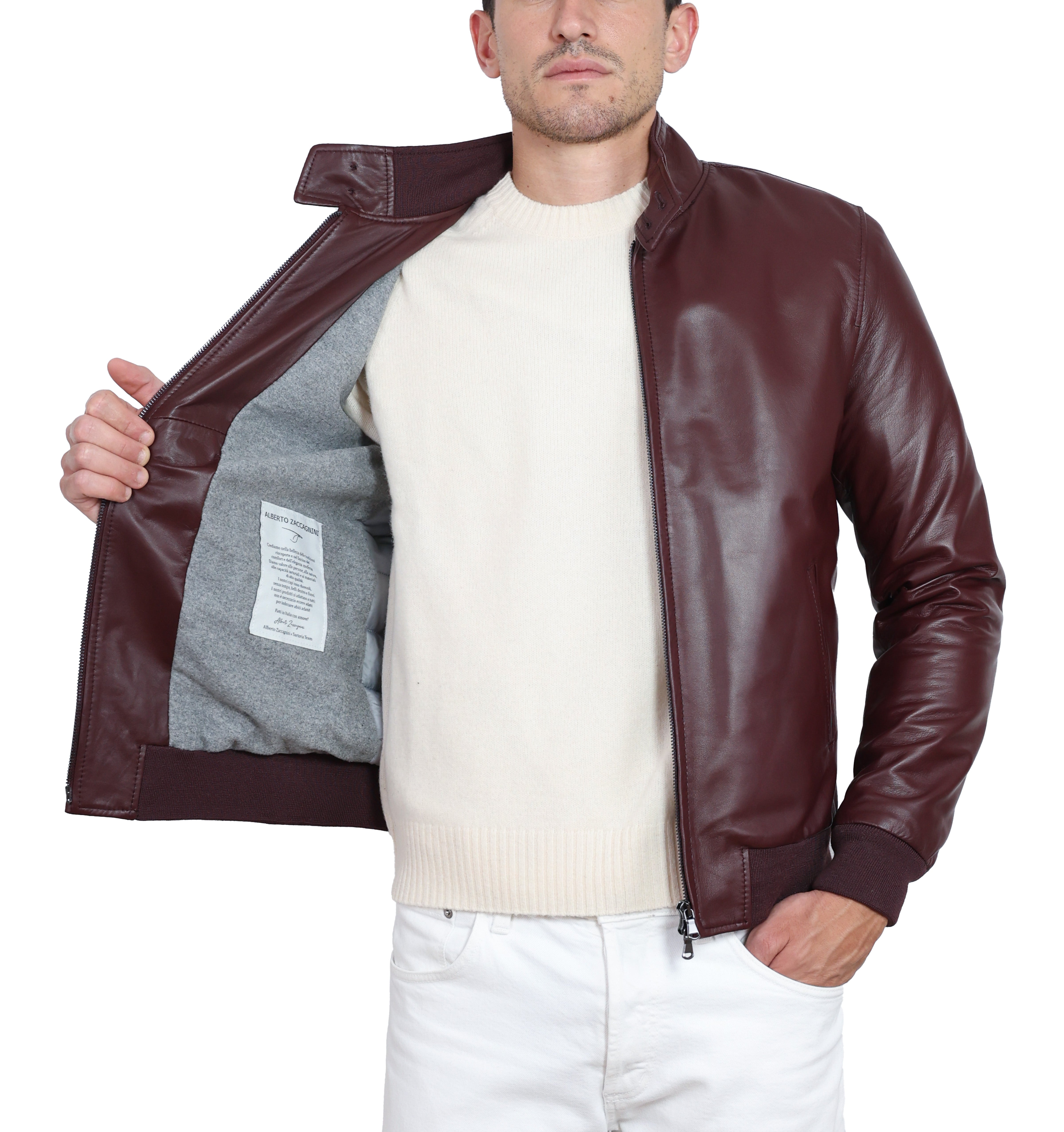 Giacca in pelle 89LNABX