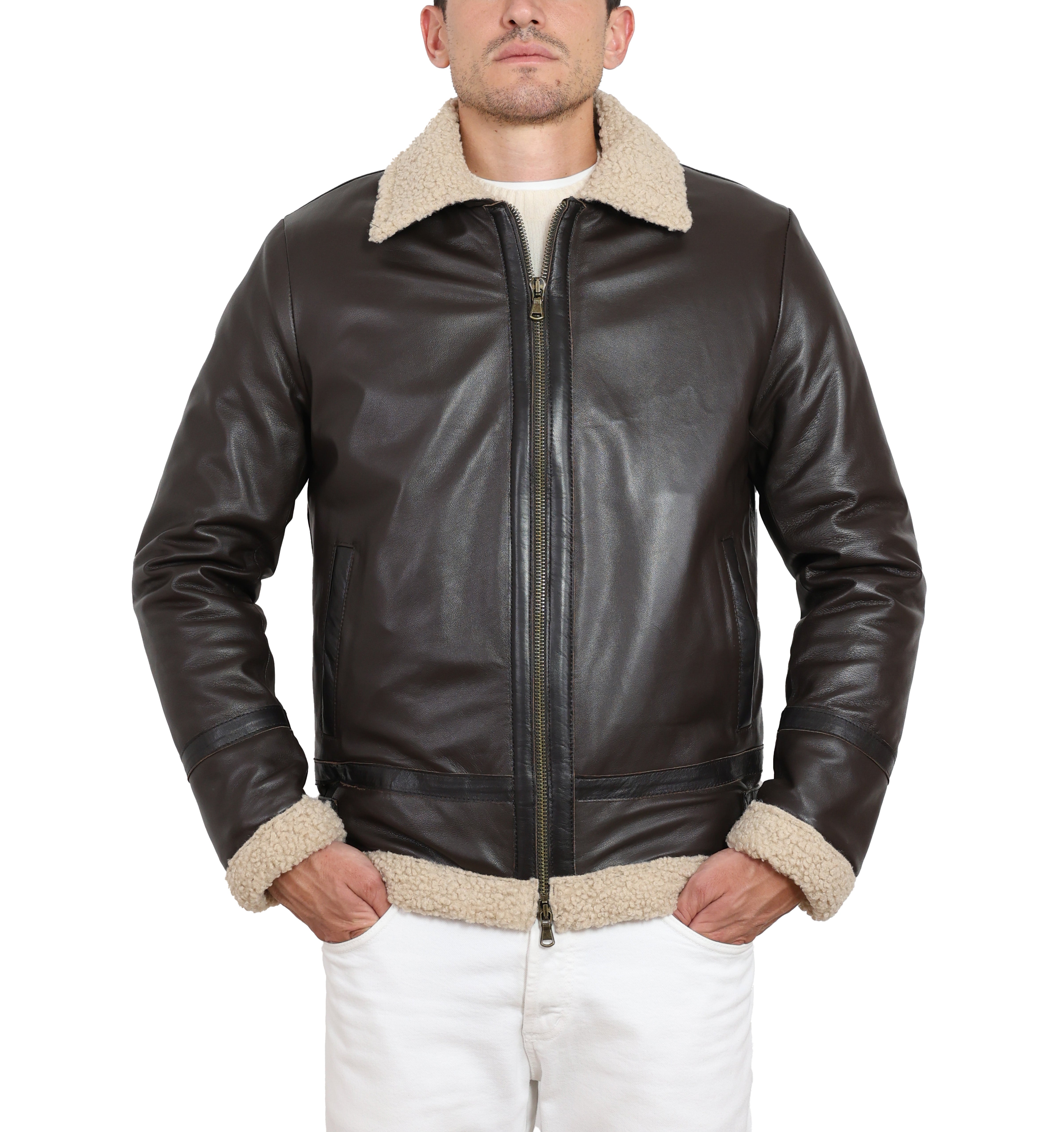 Biker in pelle 73LNECB