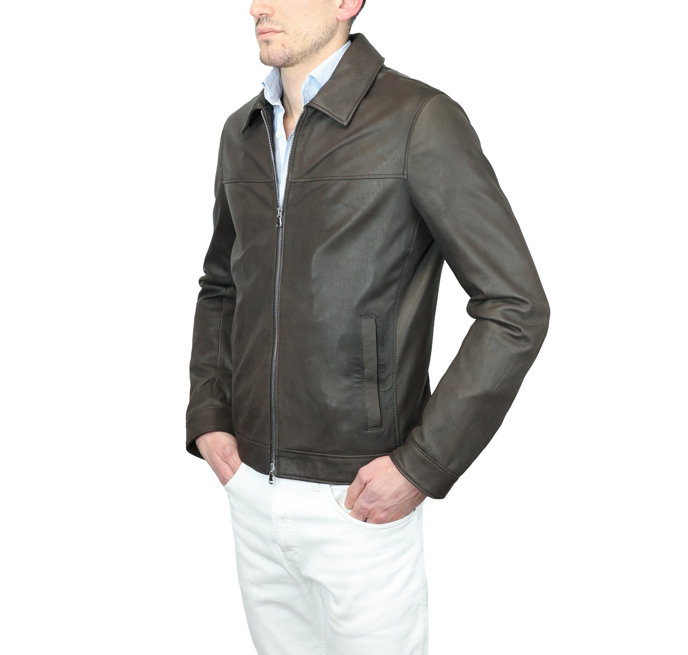 Biker in pelle 97CCVIB