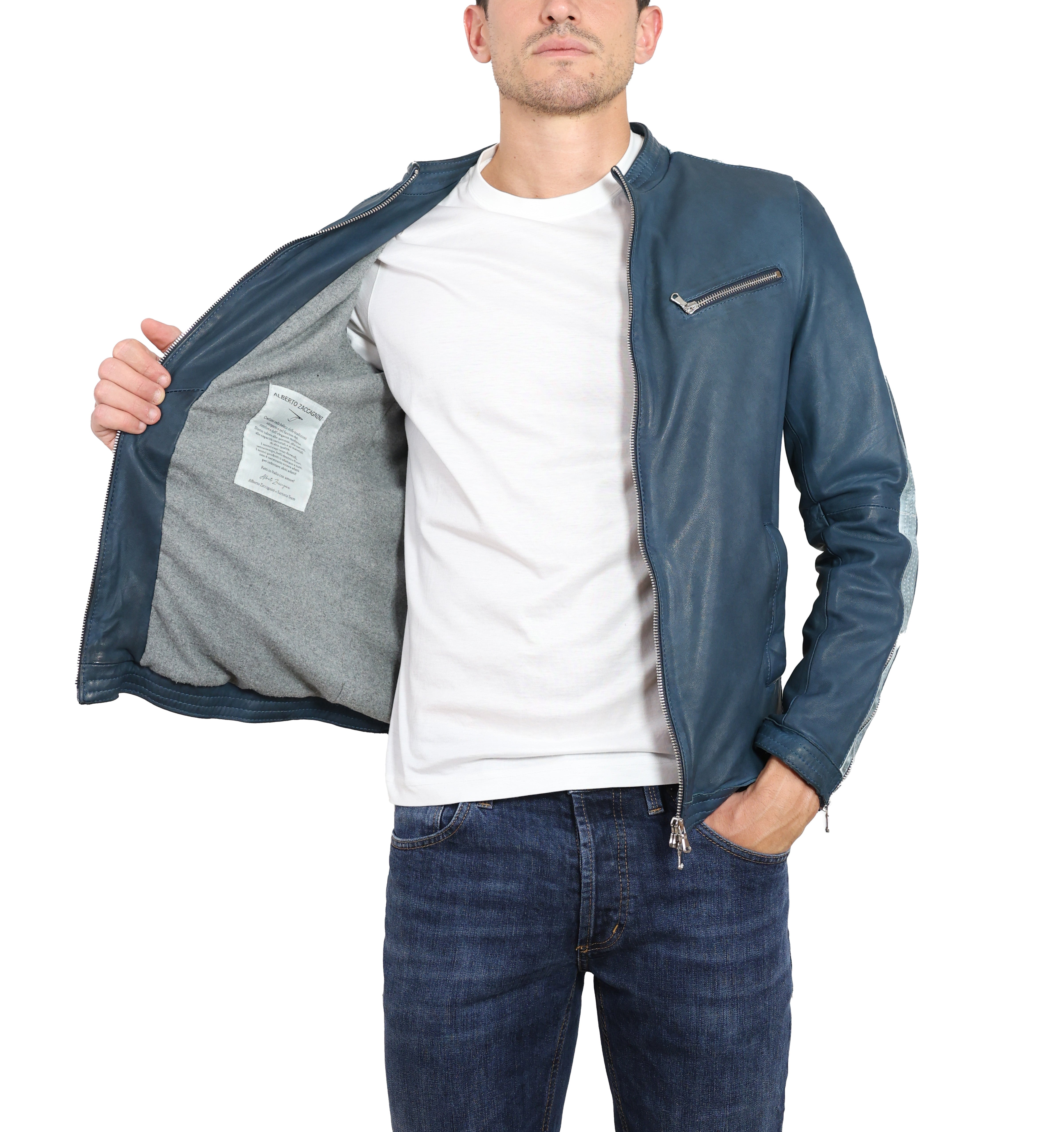 Biker in pelle 58WNABL