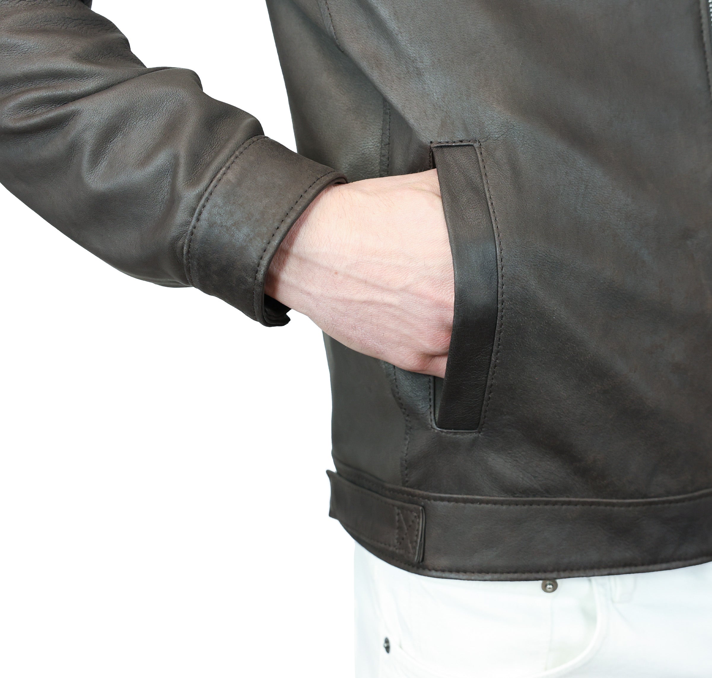 Biker in pelle 97CCVIB