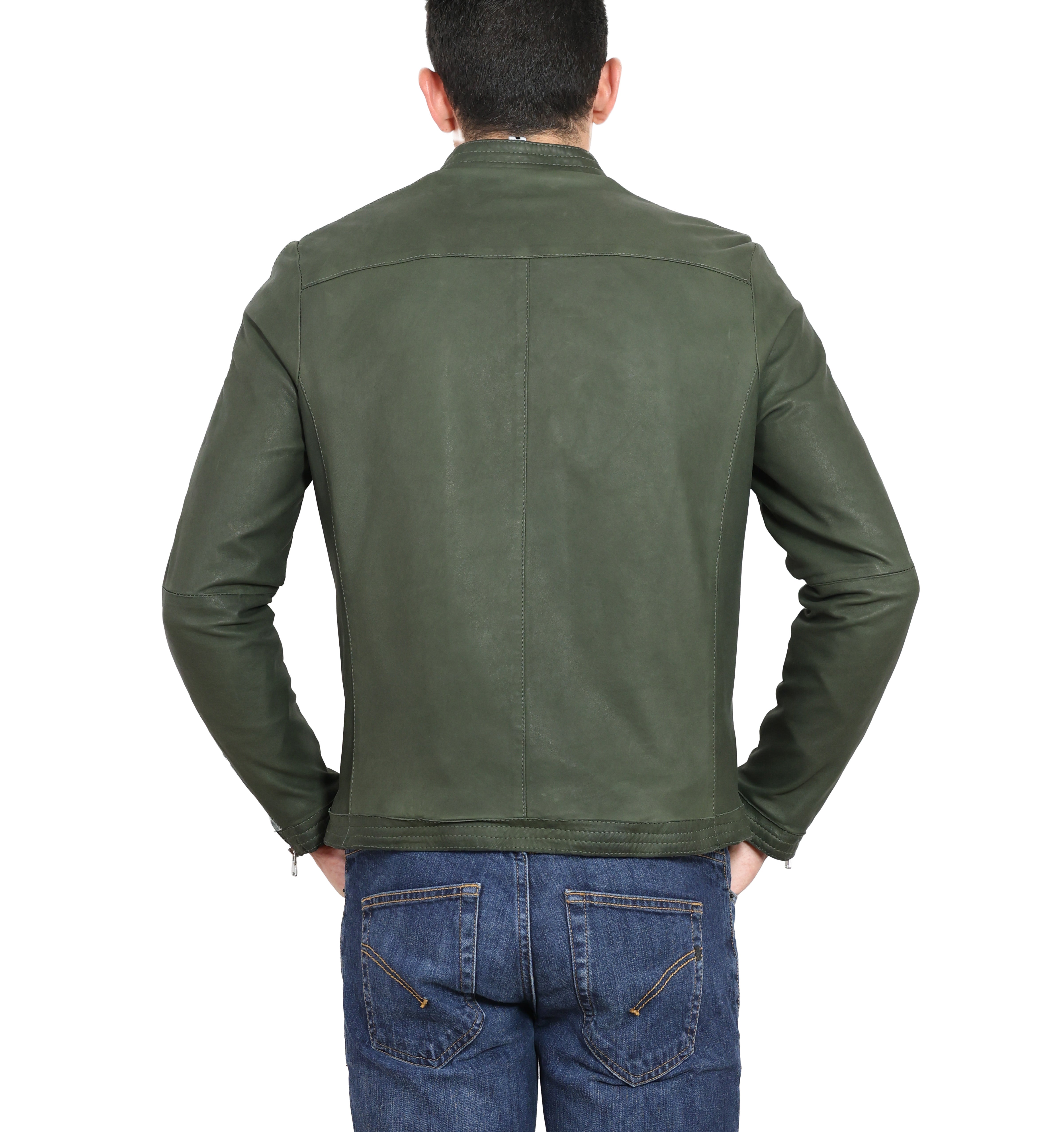 Biker in pelle 58WNAVE