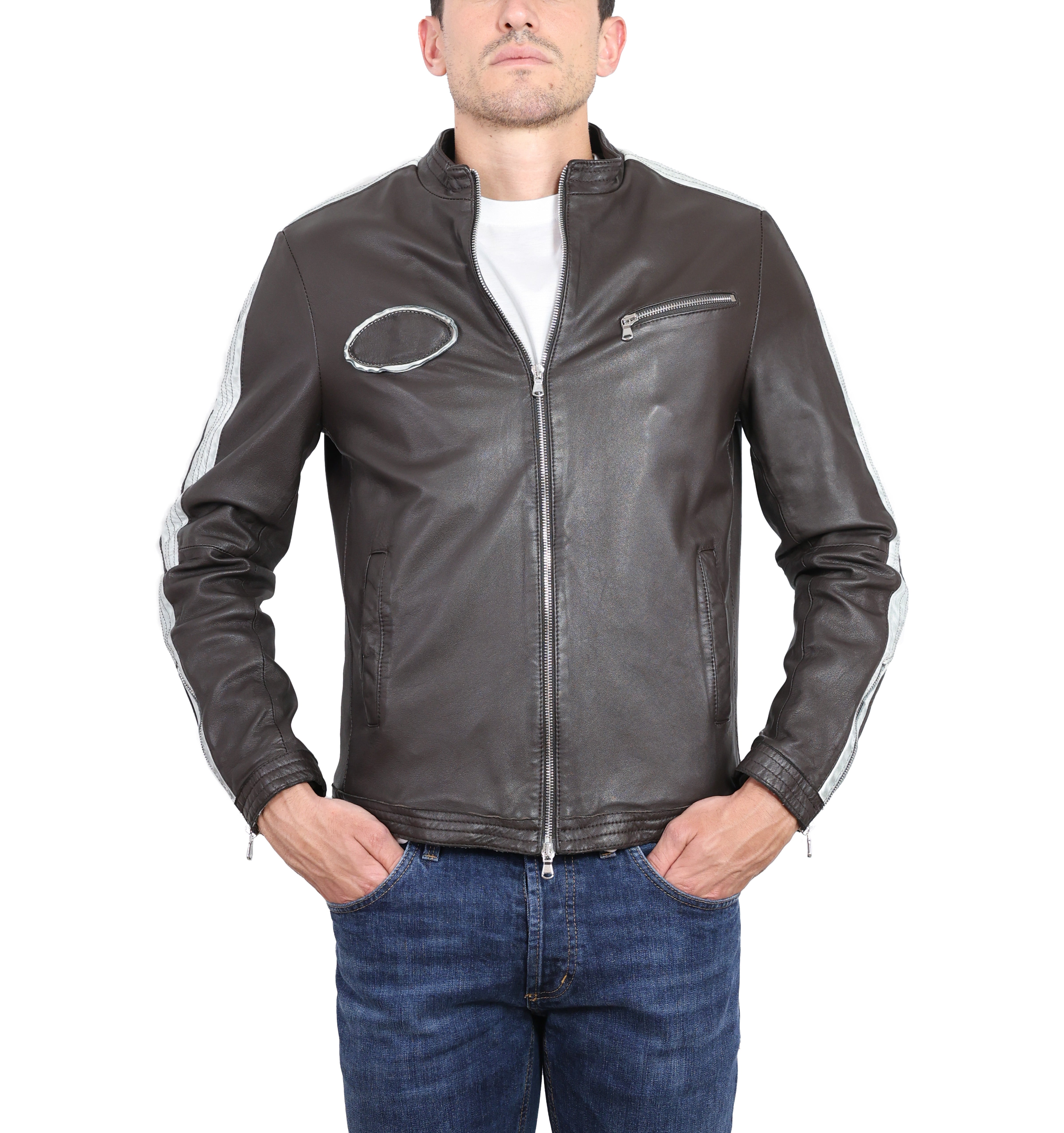 Biker in pelle 58WNABR