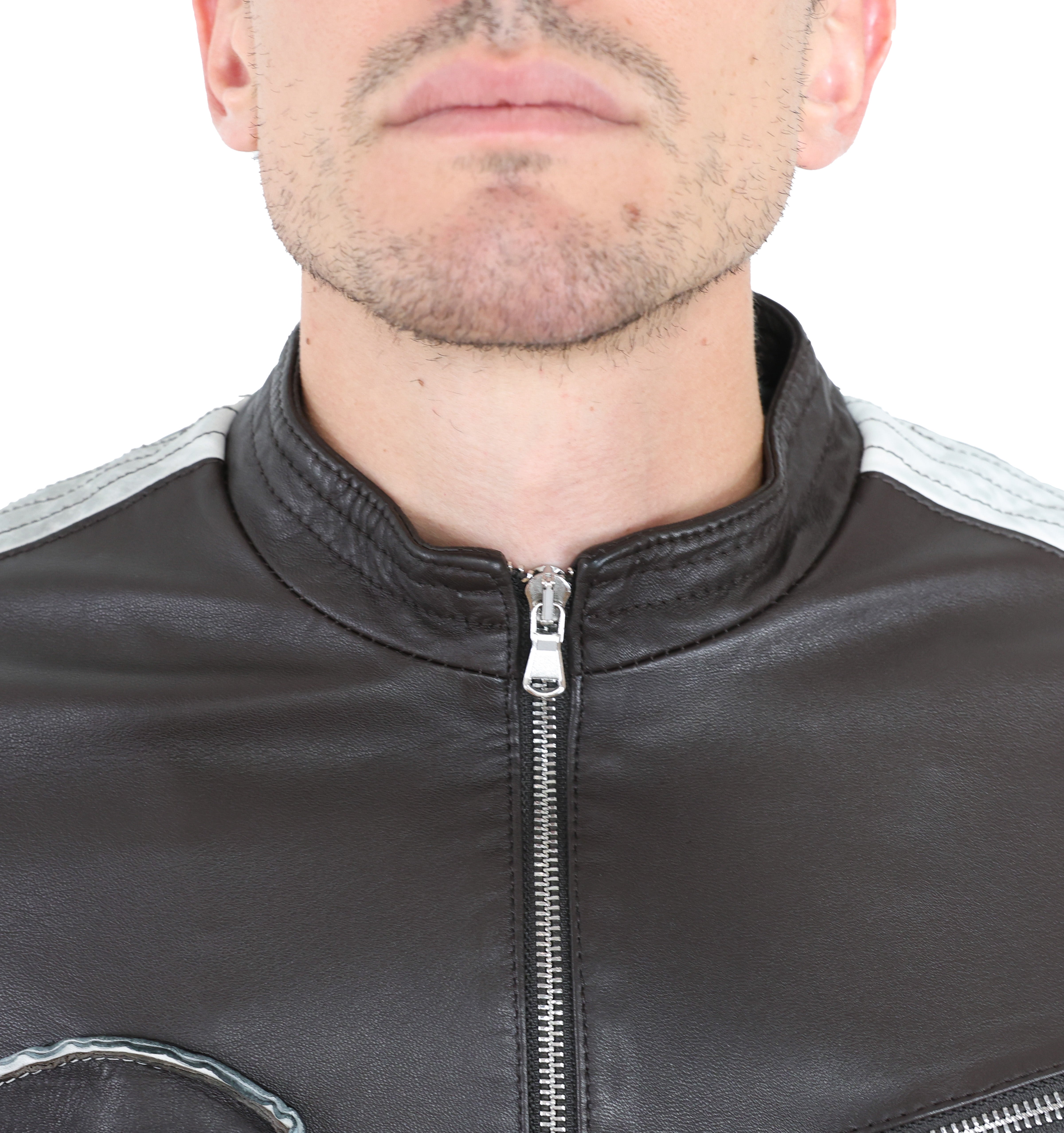 Biker in pelle 58WNABR