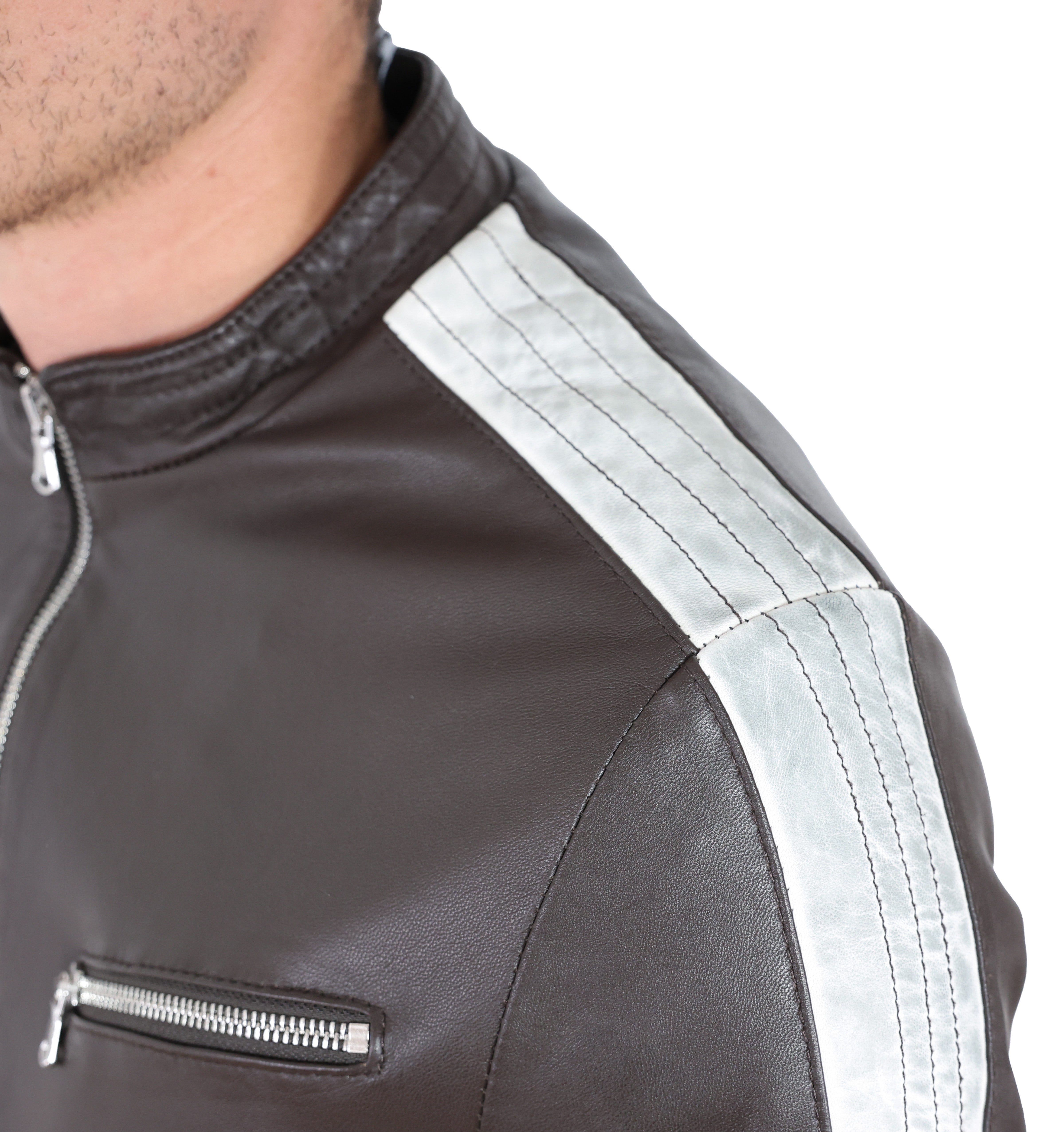 Biker in pelle 58WNABR