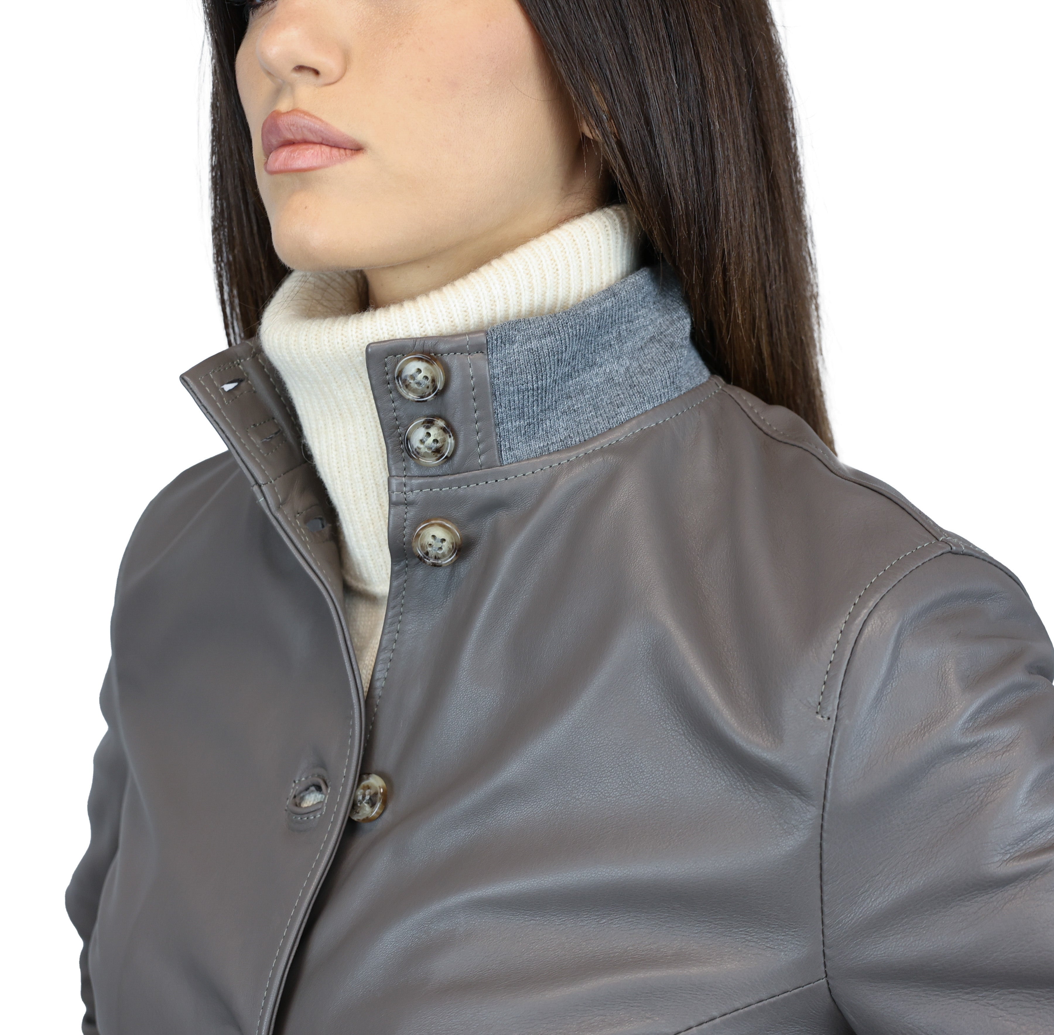 Veste en cuir 25LNAGR