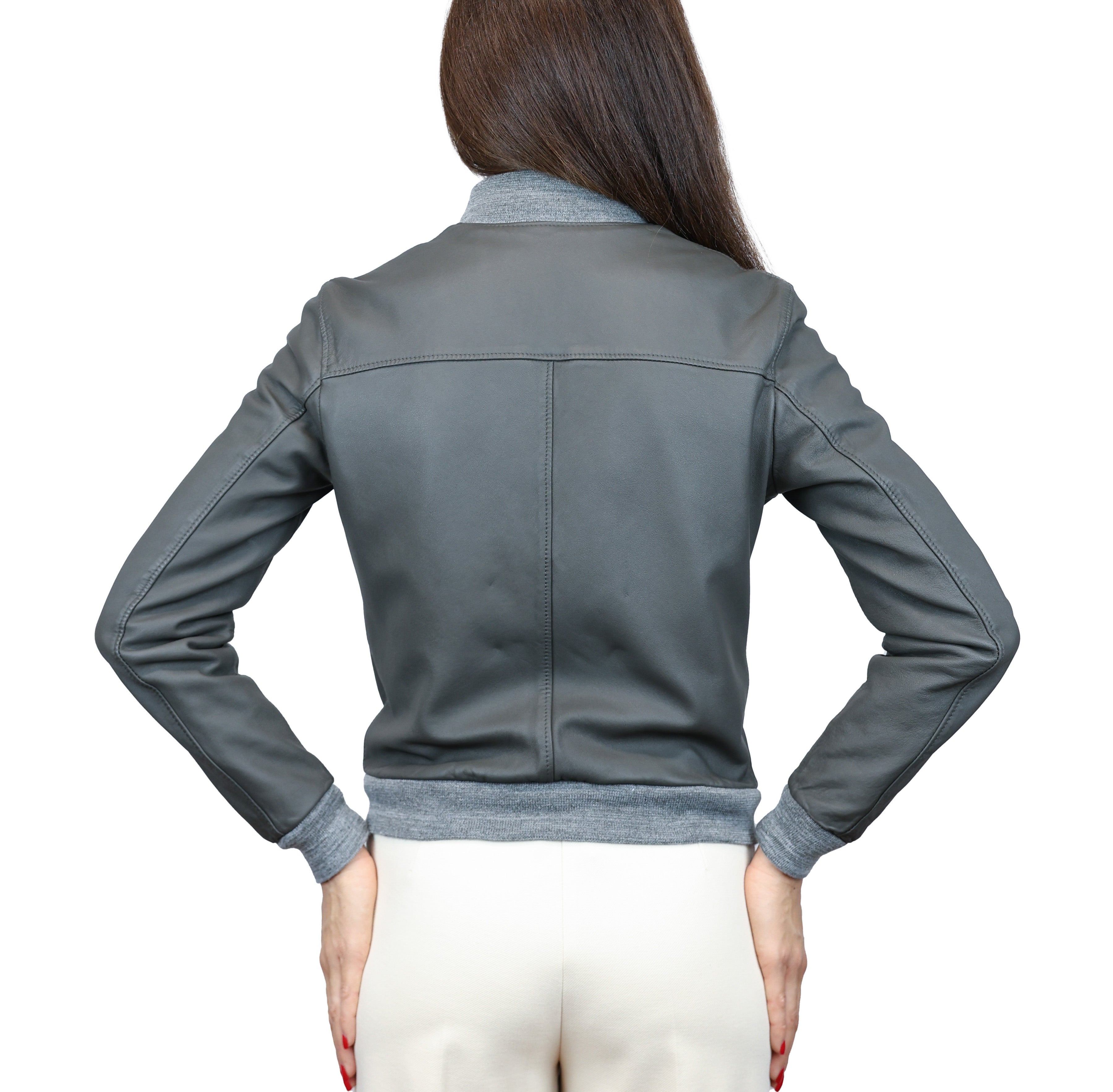 Leather bomber 25MNWGR