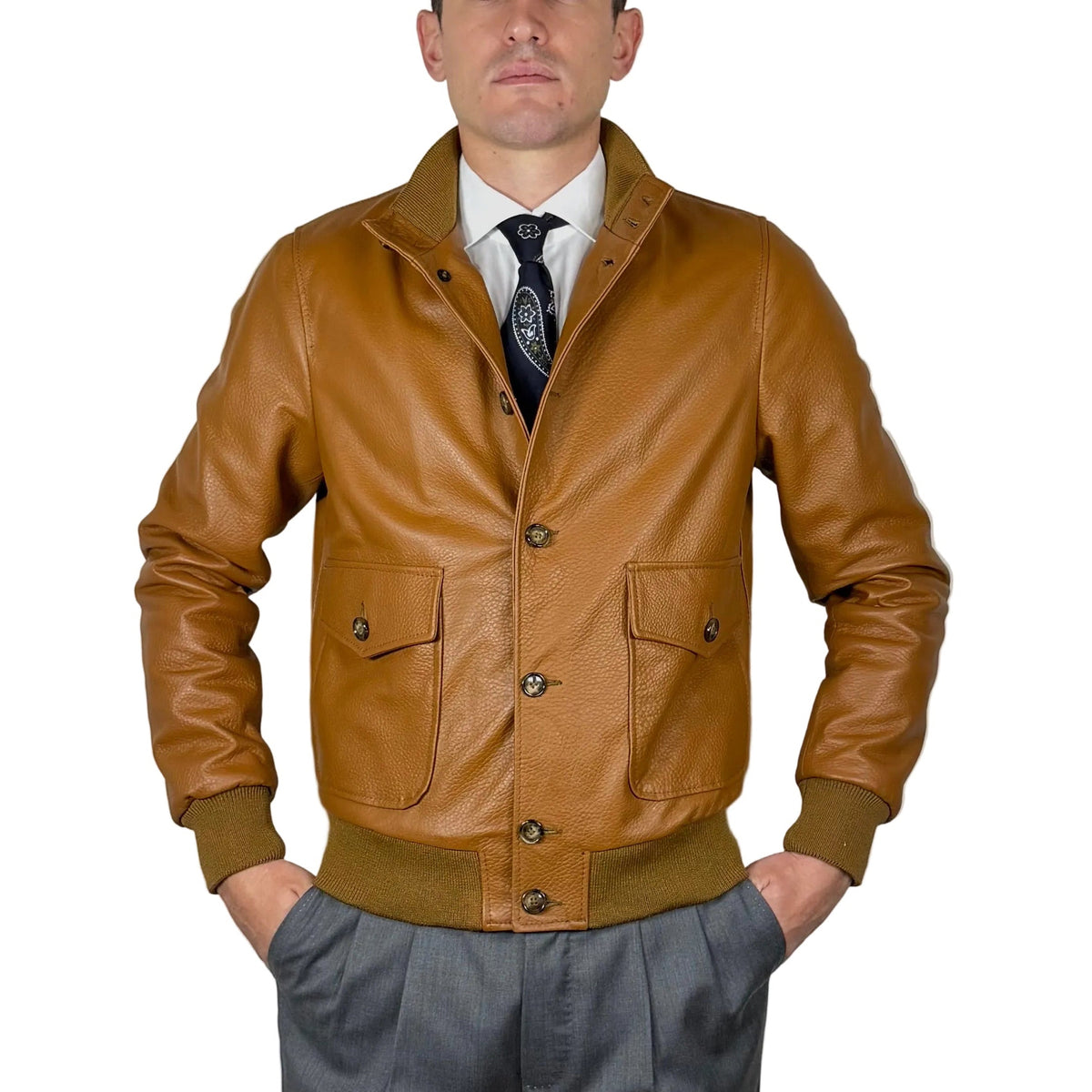 Bomber in pelle 98TOGCO