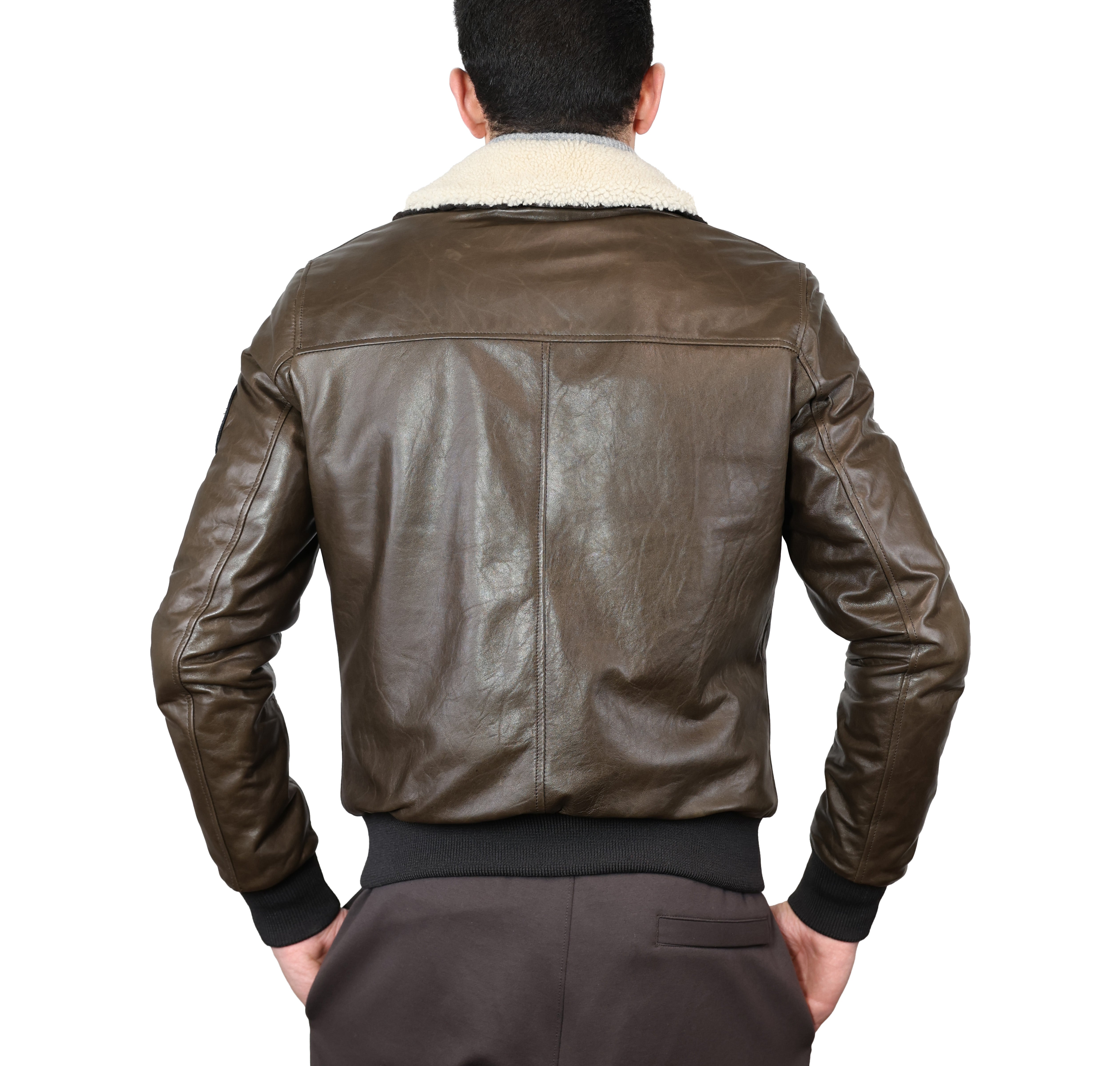 Giacca in pelle 91LMABR