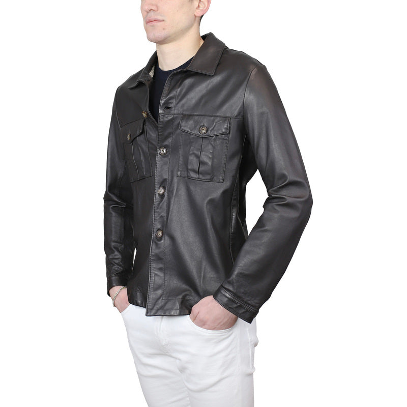 Veste en cuir 68PNAMO