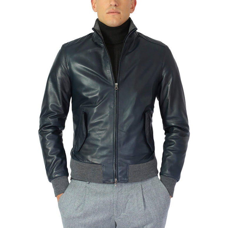 Bomber in pelle 69LNABL