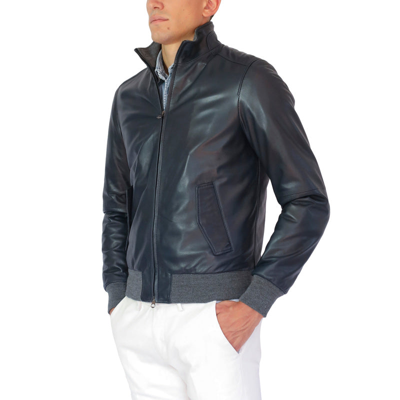 Veste en cuir 69NABLU