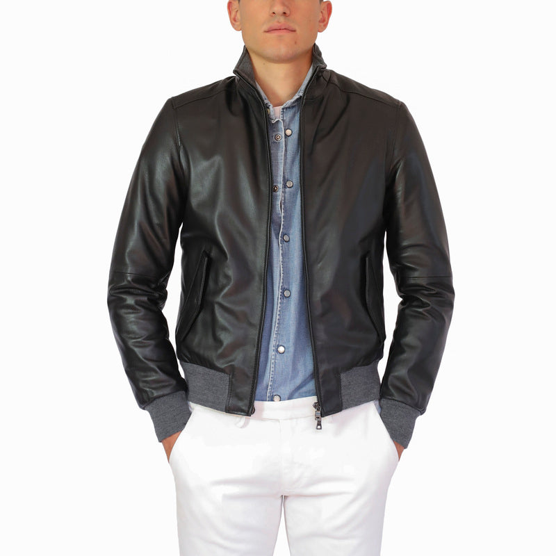 69NANER leather jacket