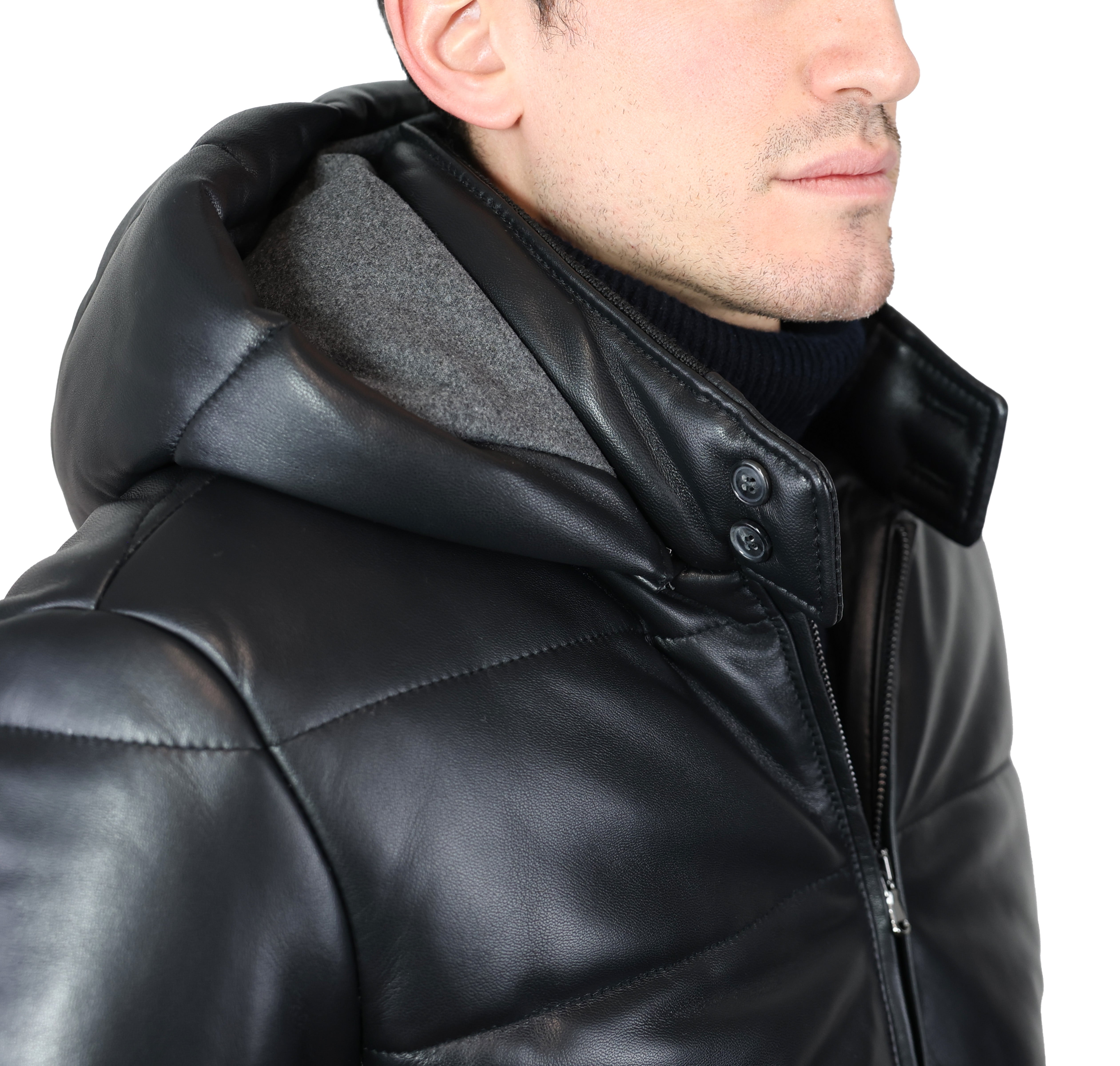 Chaqueta de cuero 98BLNBL