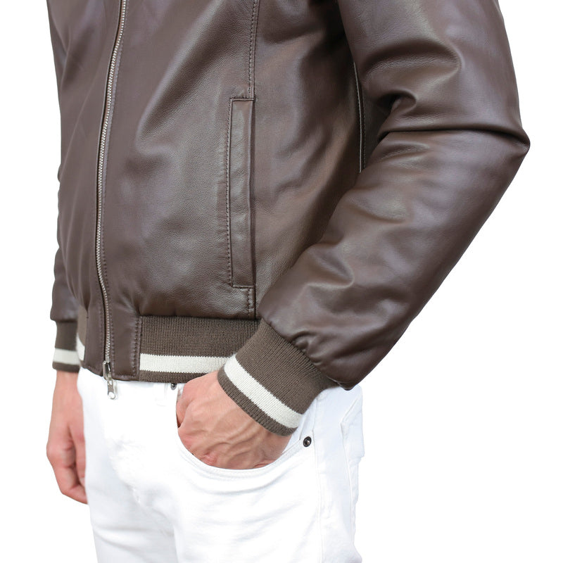 Bomber in pelle 70LNABR