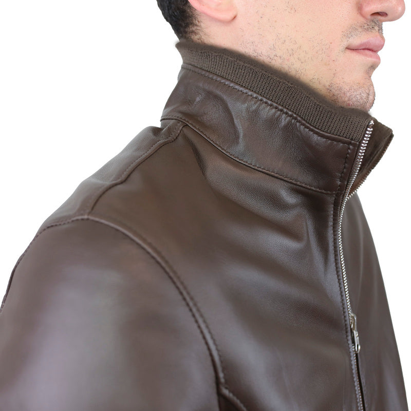 Veste en cuir 70LNABR