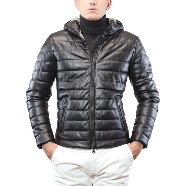75LR5MO leather jacket