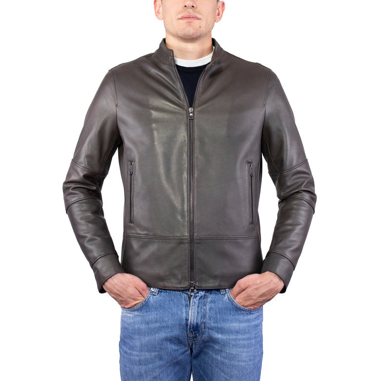Veste de motard en cuir 76TAMBR