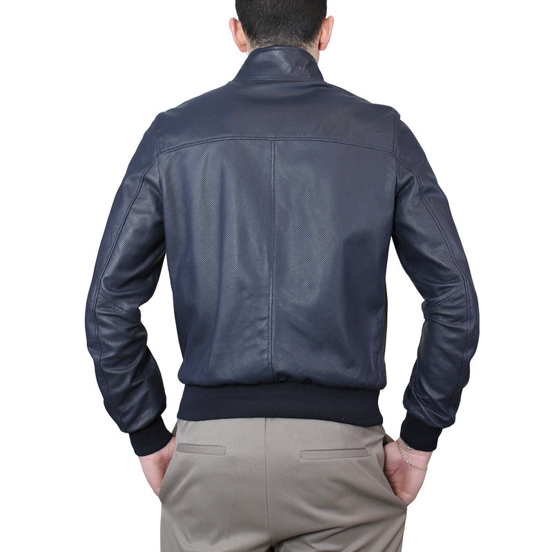 77RPFBB leather jacket