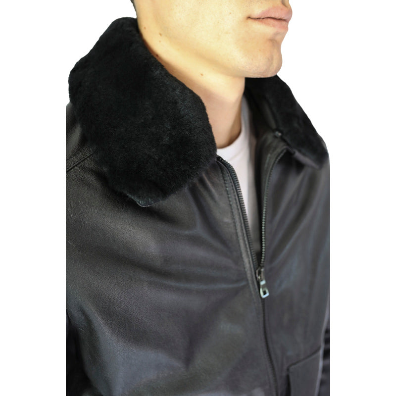 86LMANE leather jacket