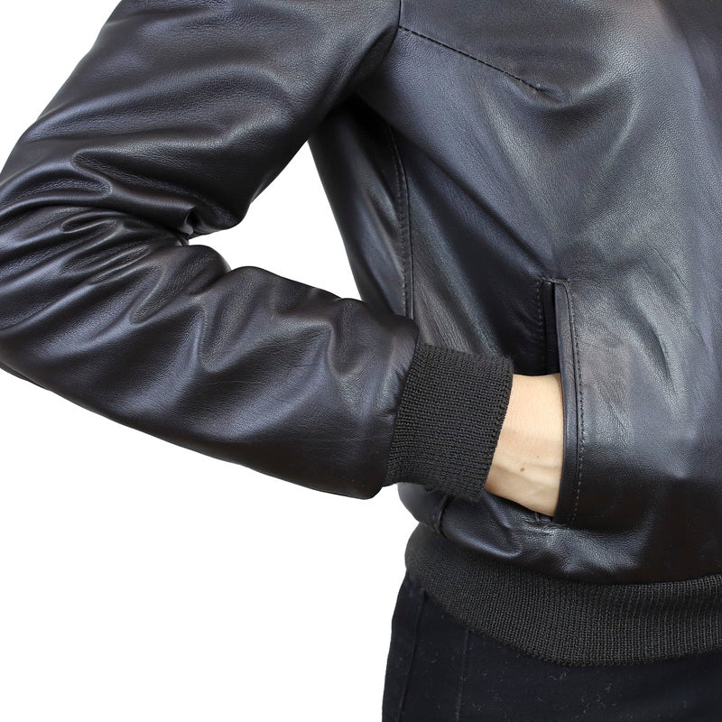89DLNAM leather jacket