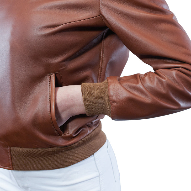 89DNACU leather jacket