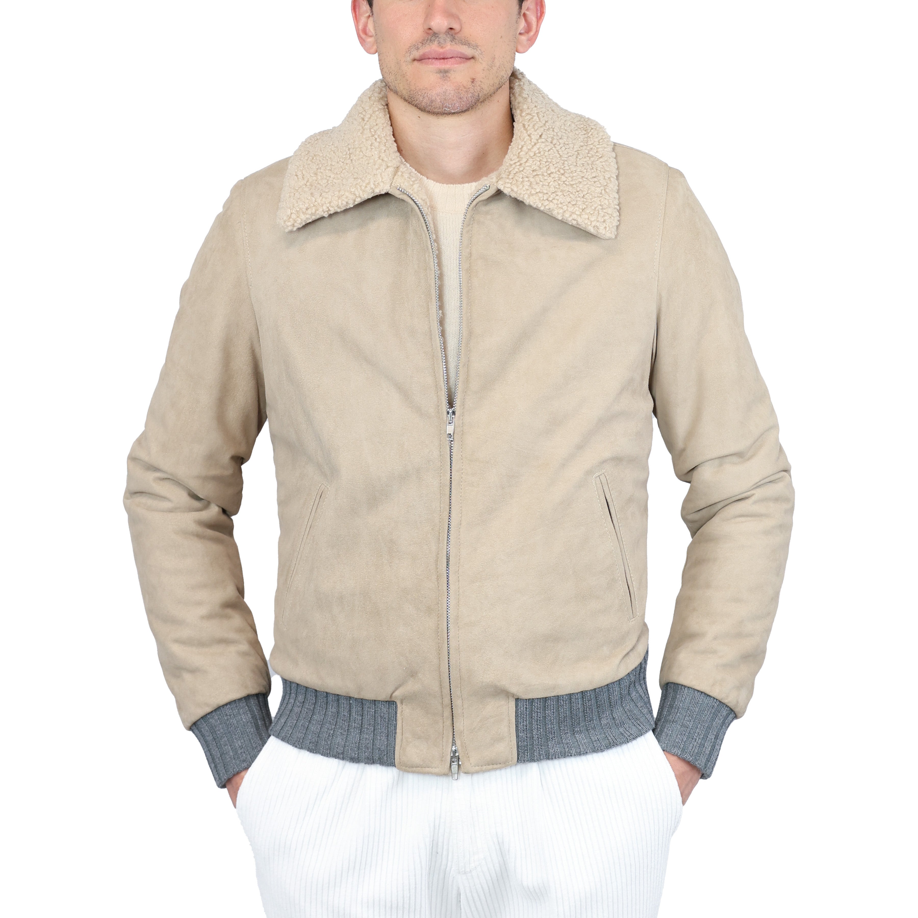 Bomber in pelle 89ECOLI