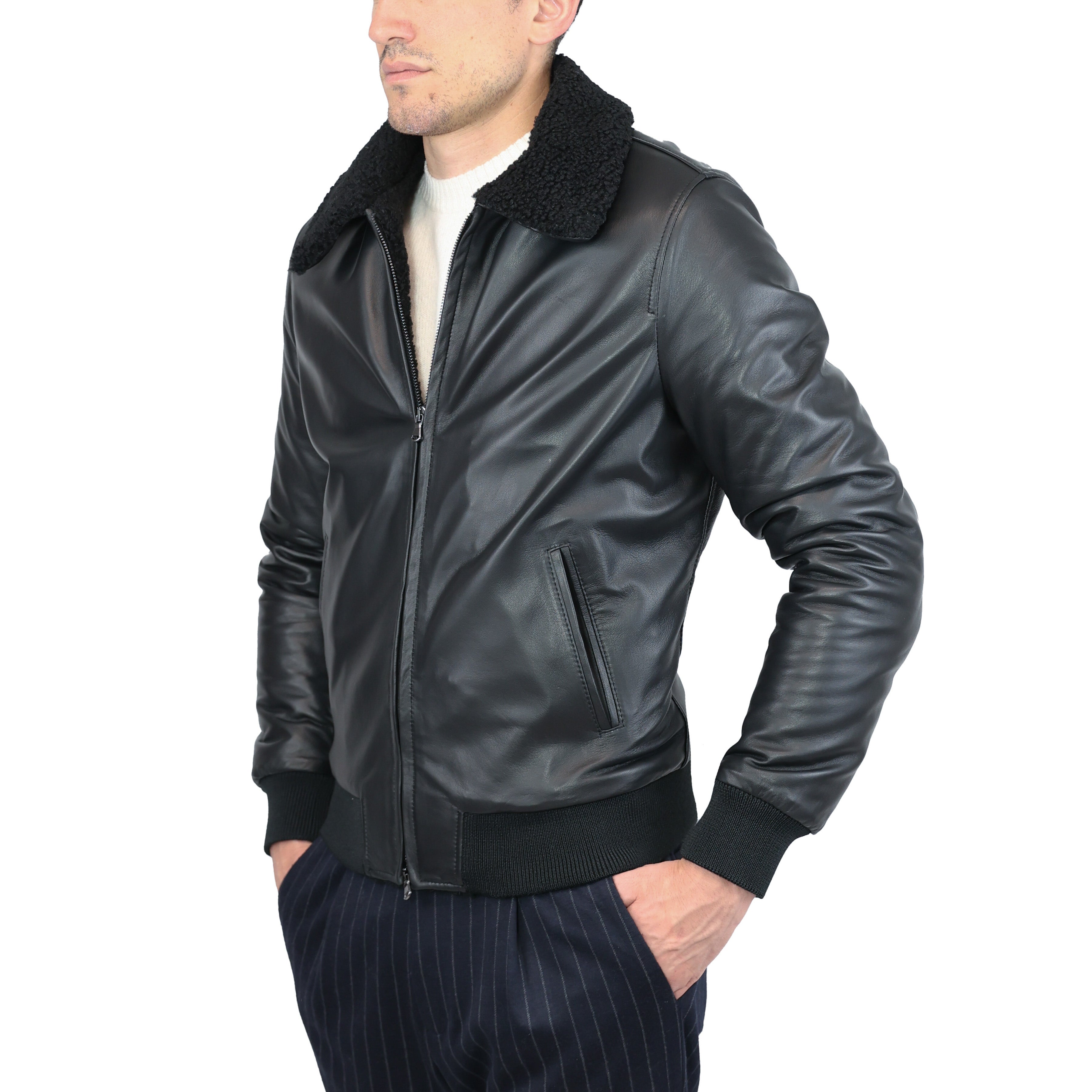 Veste en cuir 89ECONE